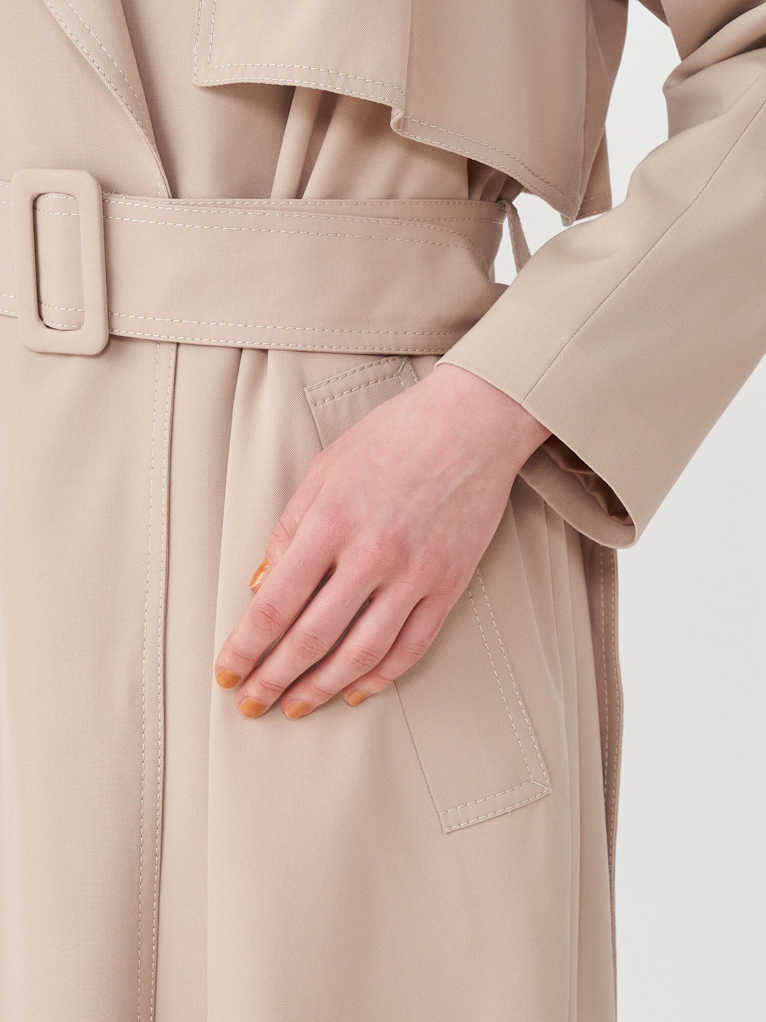 TOMORROWLAND｜ウールギャバジン ガウンコート | Rakuten Fashion(楽天