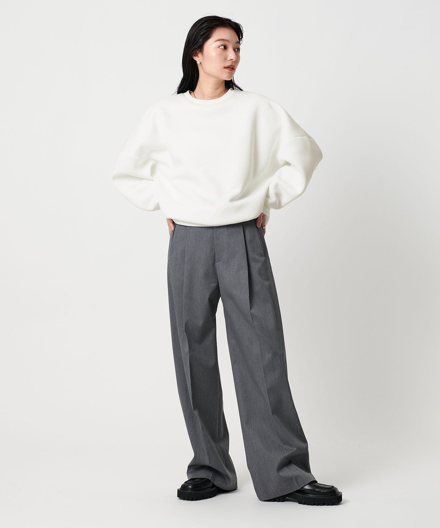 MARW UNITED ARROWS：ダンボール クルーネック プルオーバー UNITED ARROWS｜<MARW UNITED ARROWS>ダンボール クルーネック プル