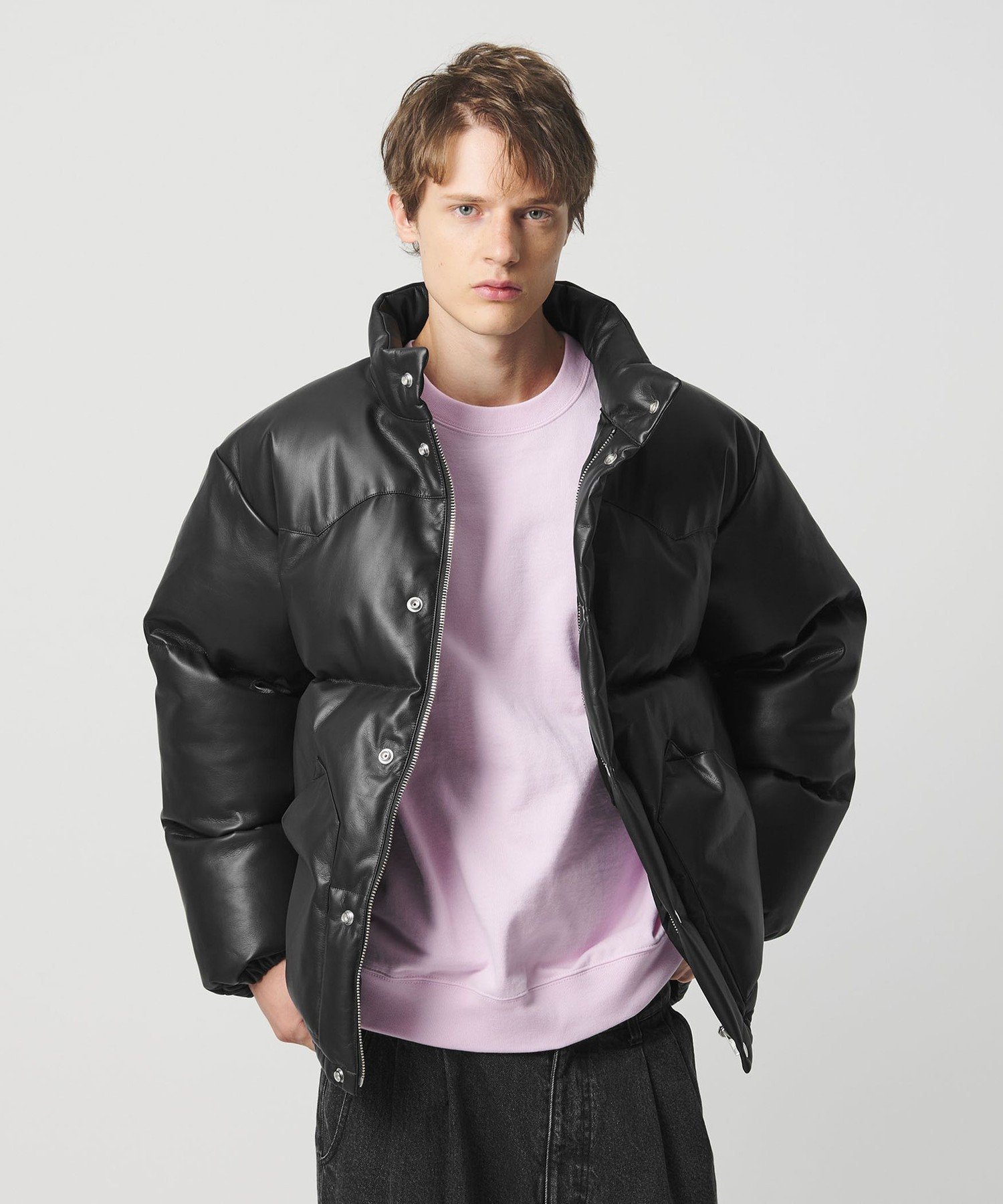 整*理様 h.ANARCHY変形黒ライダースダウンジャケット 楽天市場】レザージャケット 上品 本革 羊革 高級 ダウンジャケット