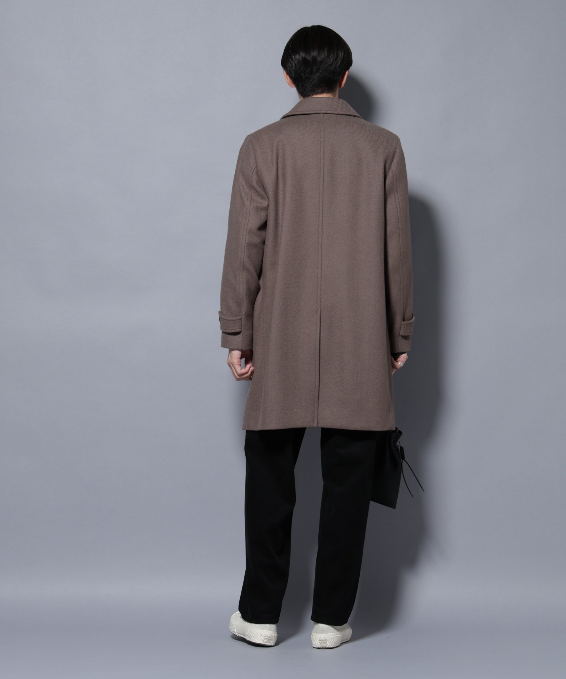 NANO universe｜ウール/Nメルトンステンカラーコート | Rakuten