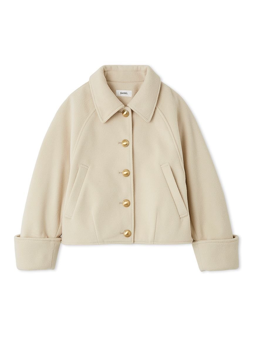 SNIDEL｜ステンカラーメタルボタンジャケット | Rakuten Fashion(楽天