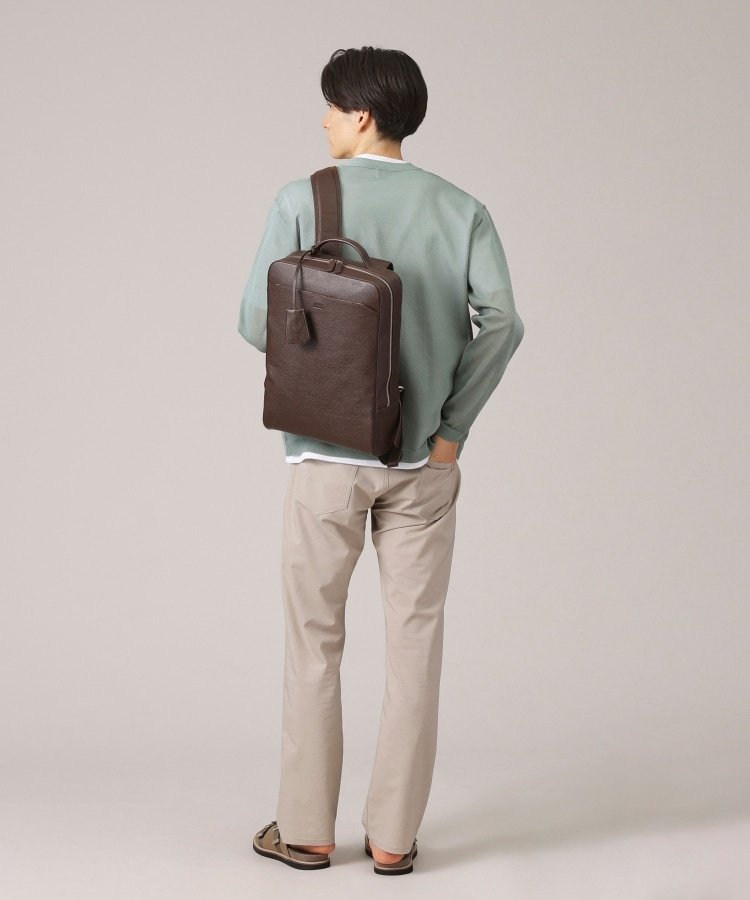 TAKEO KIKUCHI｜フルベジタブルレザー バックパック | Rakuten Fashion