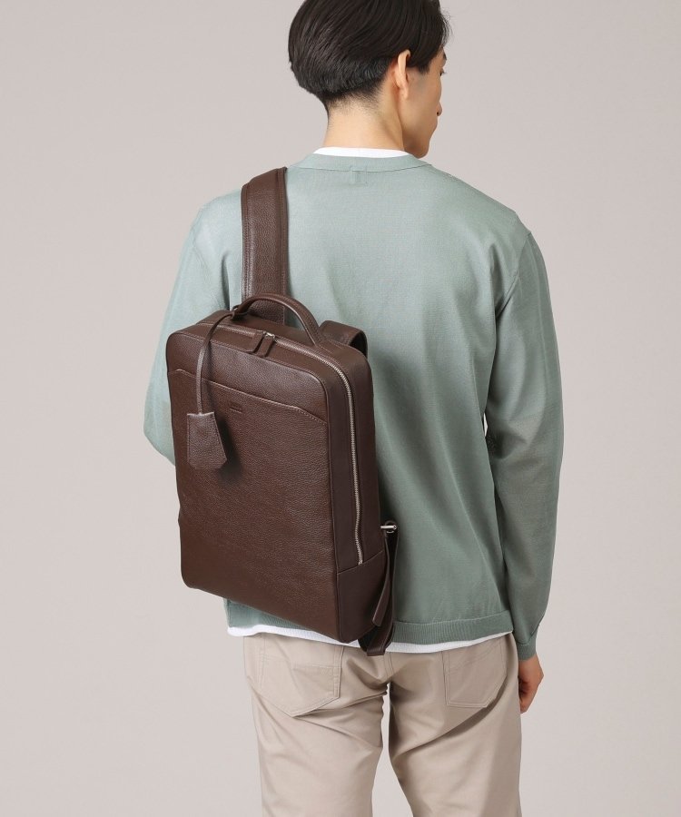 TAKEO KIKUCHI｜フルベジタブルレザー バックパック | Rakuten Fashion