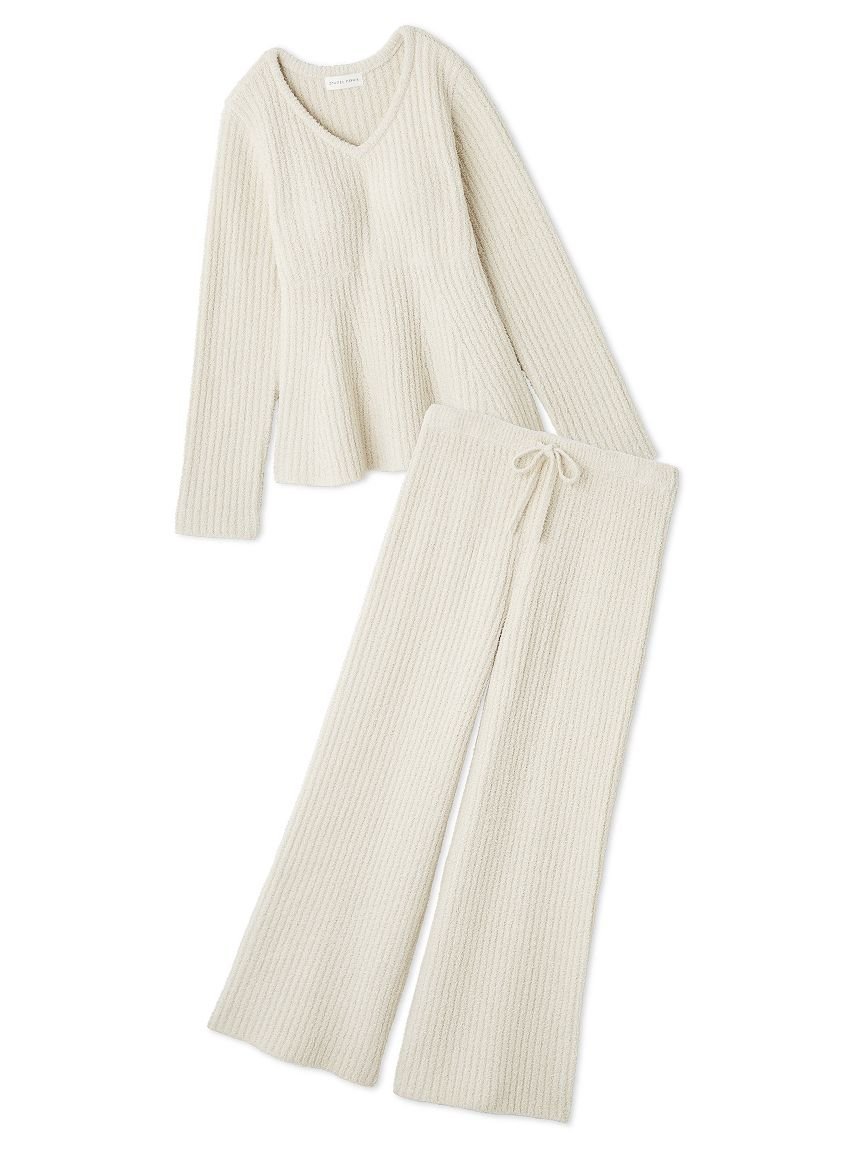 SNIDEL HOME｜ペプラムニットセットアップ | Rakuten Fashion(楽天