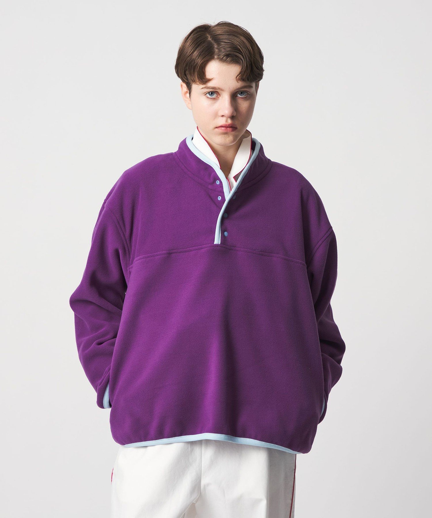 6(ROKU)フリース プルオーバー　新品未使用　タグ付き BEAUTY&YOUTH UNITED ARROWS｜<6(ROKU)>フリース プルオーバー