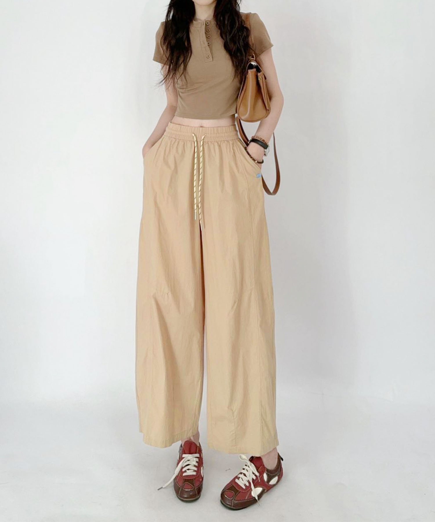 楽天市場】ウエストドローストリングパンツの通販