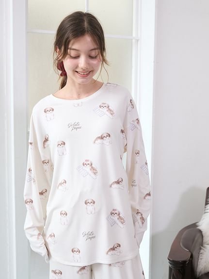 gelato pique｜シーズー柄ロンT | Rakuten Fashion(楽天ファッション