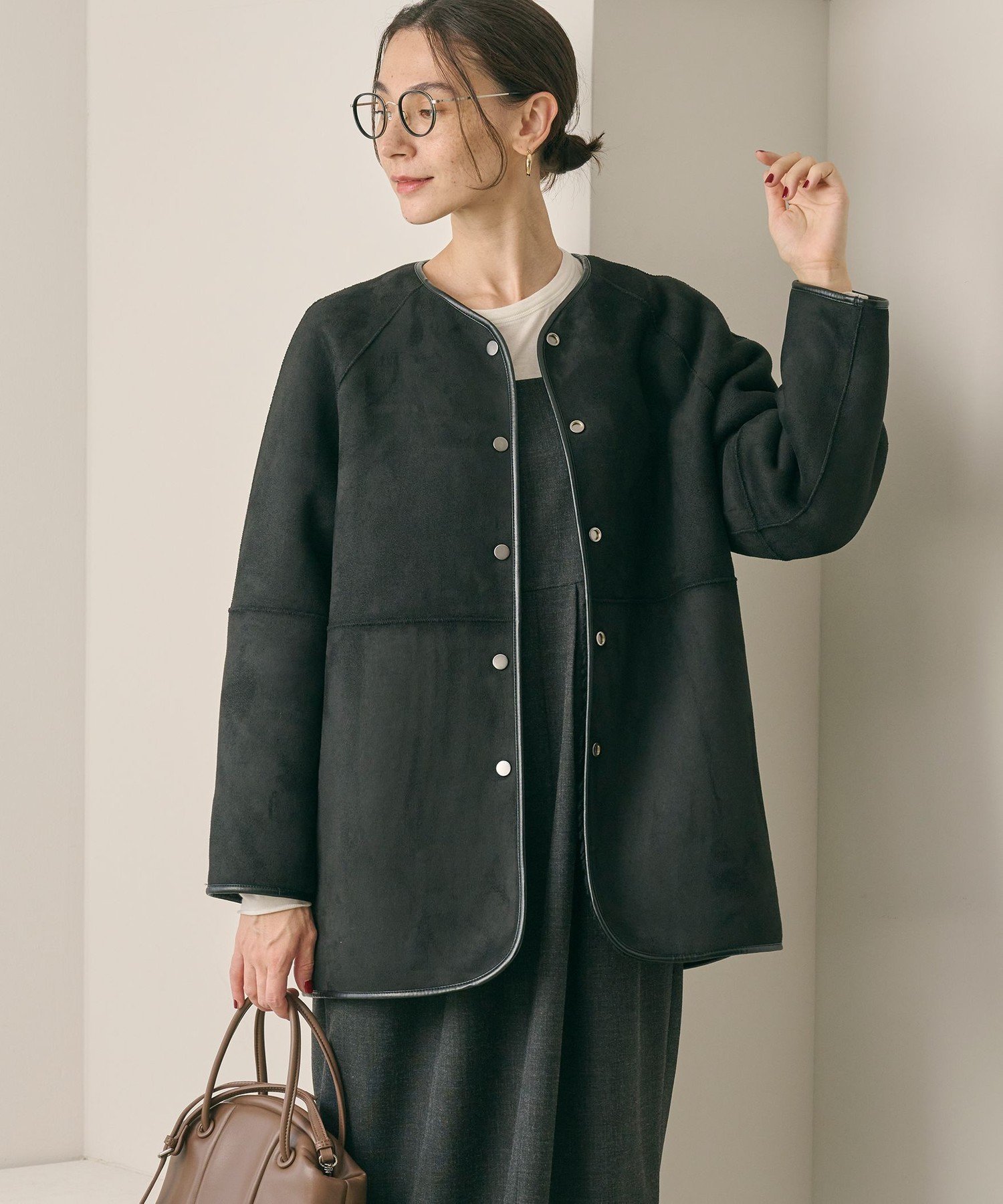 BEAUTY&YOUTH UNITED ARROWS｜【WEB限定】ボア*フェイクムートン