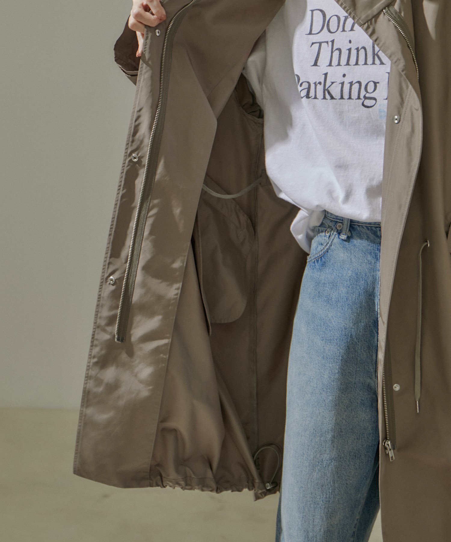 SALON adam et rope'｜[24SS]ミリタリースタンドカラーコート/モッズ