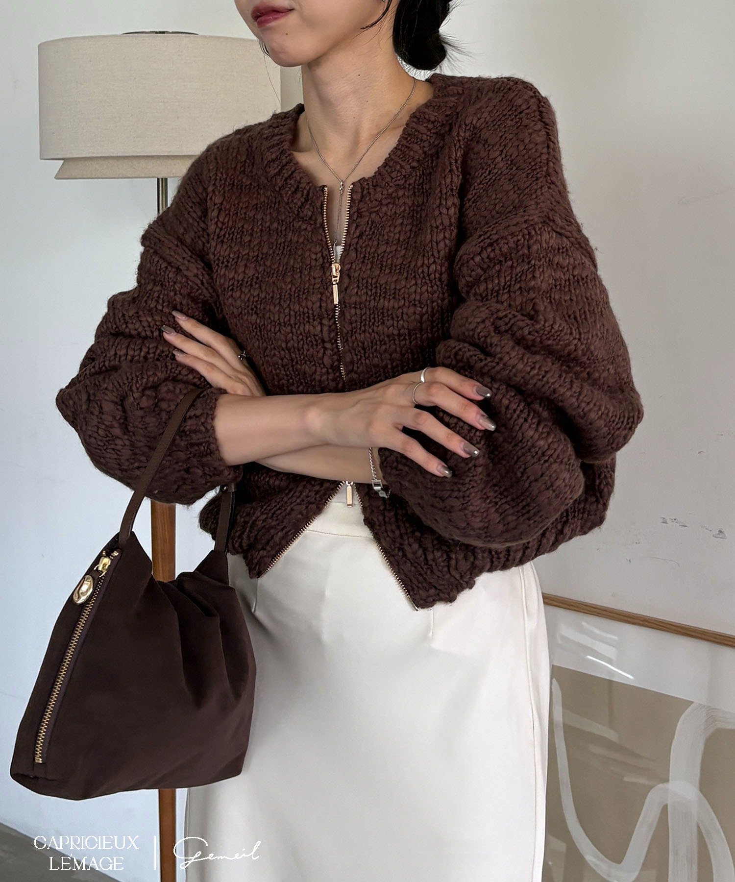 CAPRICIEUX LE'MAGE｜【LE'MAGE×gemeilコラボ】スラブジップ