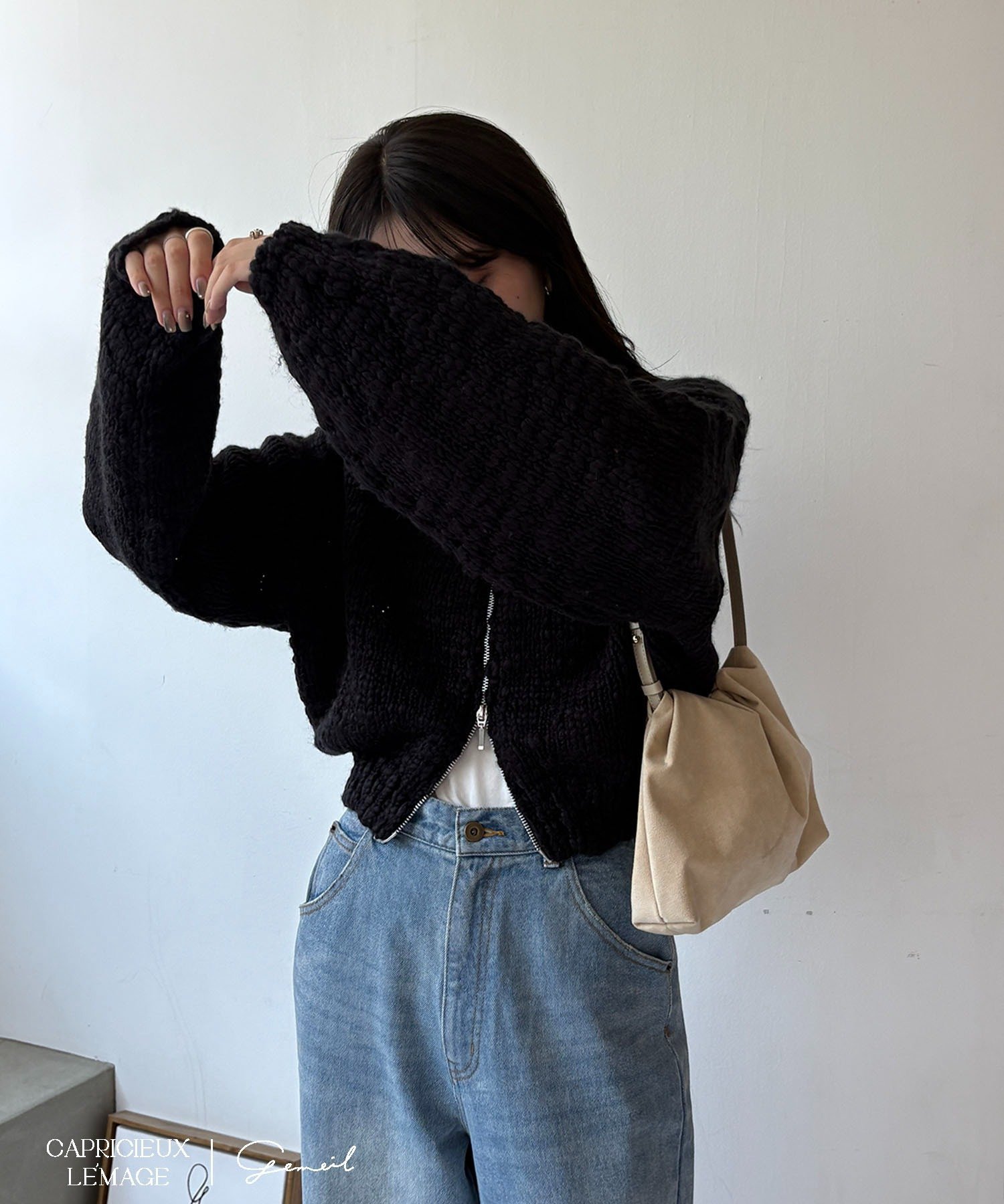 CAPRICIEUX LE'MAGE｜【LE'MAGE×gemeilコラボ】スラブジップ