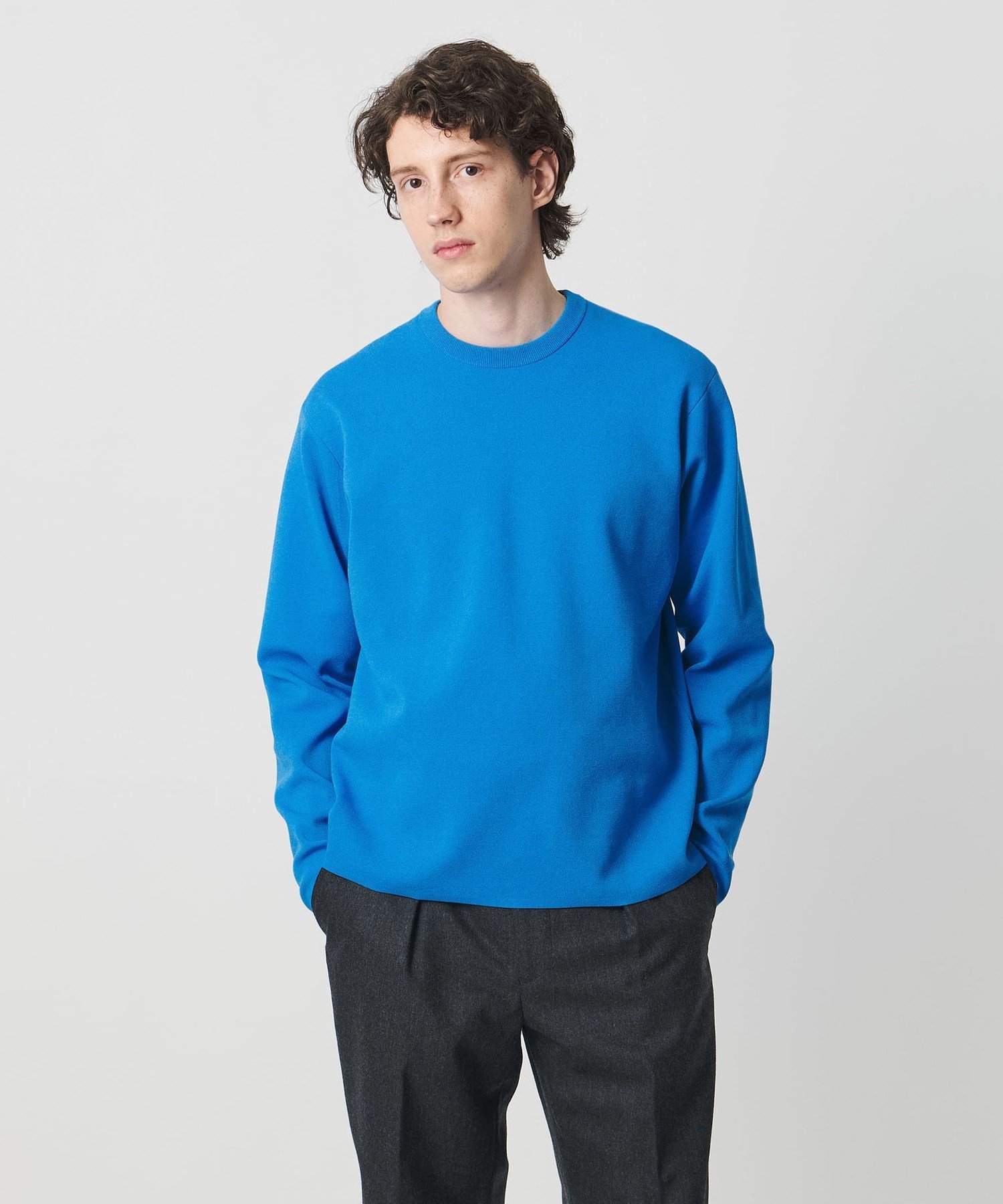 UNITED ARROWS｜フォーシーズンズ ミラノリブ クルーネック ニット