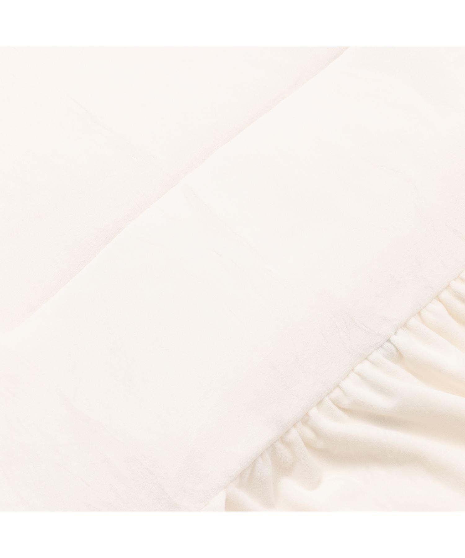 Francfranc｜あったか寝具 アルガンオイル加工 フリル ベッドパッド