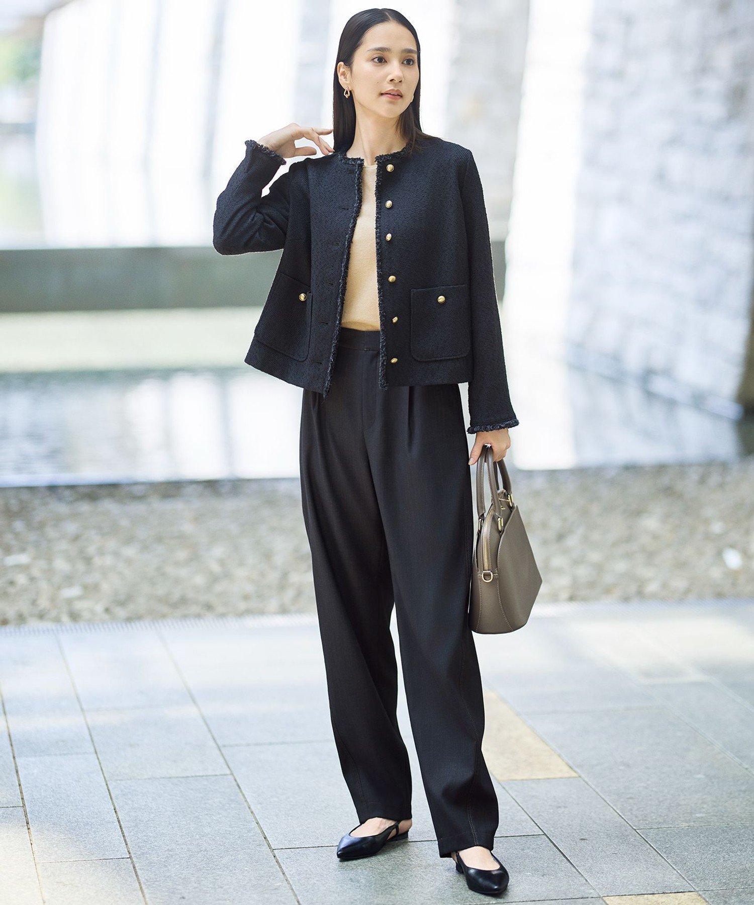 自由区｜【SHIHOさん着用】ブライトリングツイード ジャケット