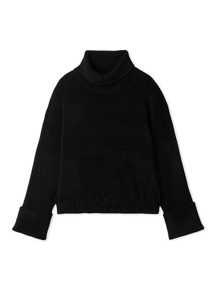 Mila Owen｜【セットアップ対応】モールヤーンタートルニットプル