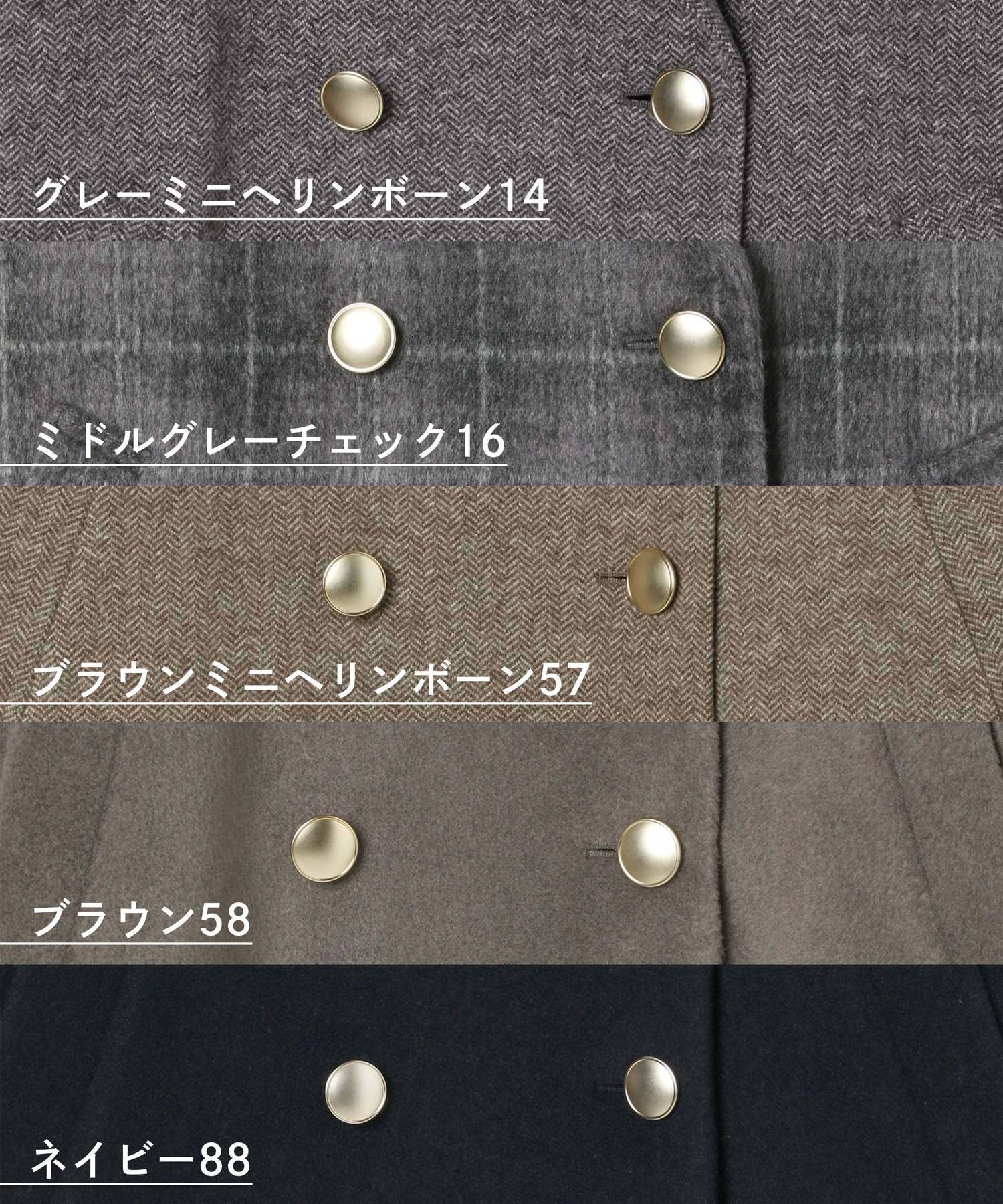 GLOBAL WORK｜軽やかストレッチ襟2WAYミドルコート/499658 | Rakuten