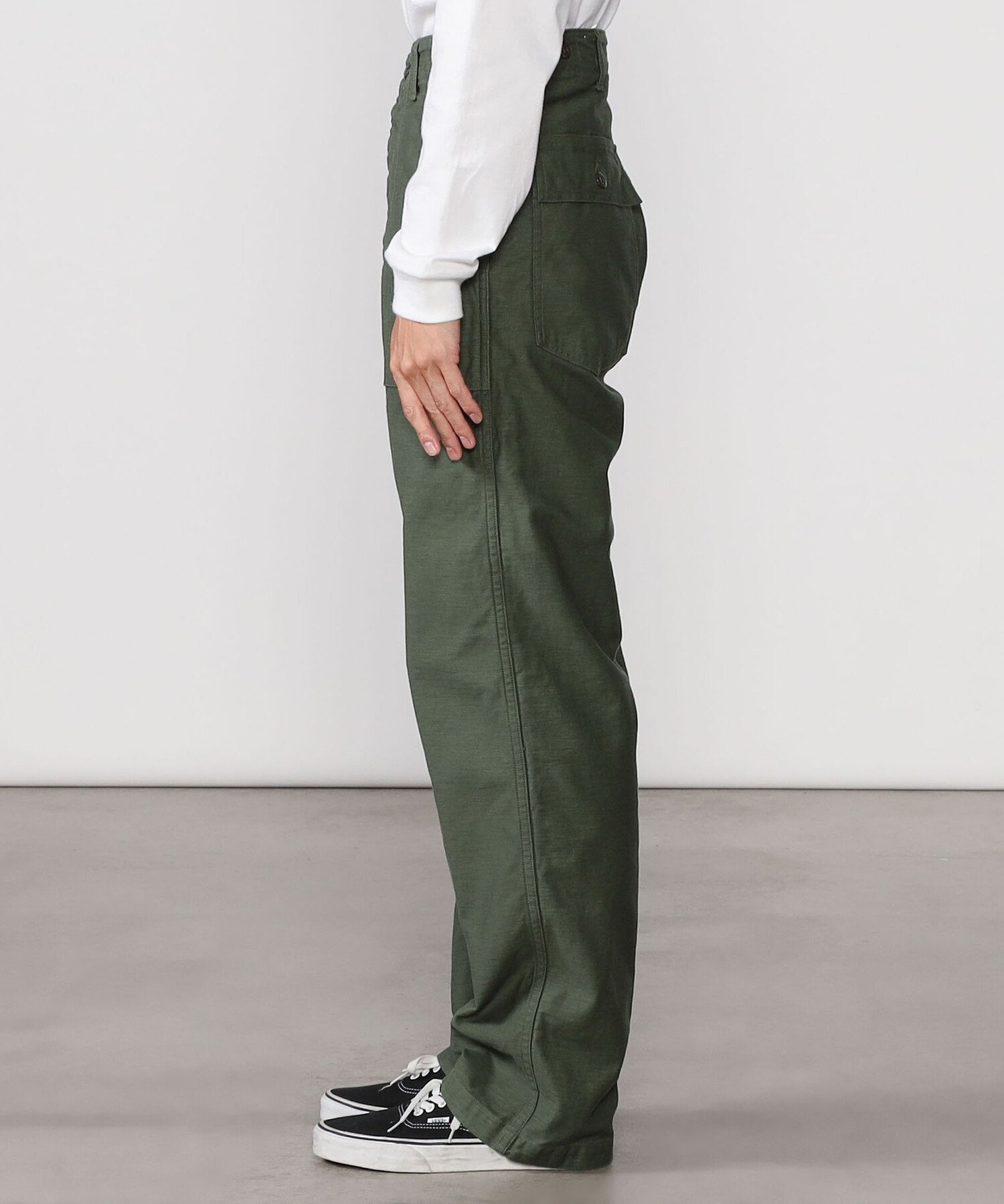 Bshop｜orSlow | バックサテン ファティーグパンツ MEN | Rakuten