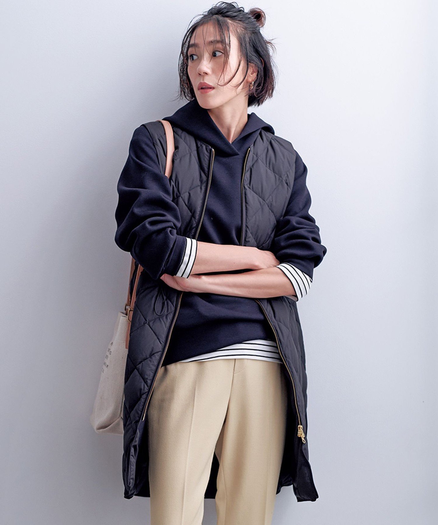 UNFILO｜【TAION×UNFILO 】キルティングダウン ジレ | Rakuten Fashion