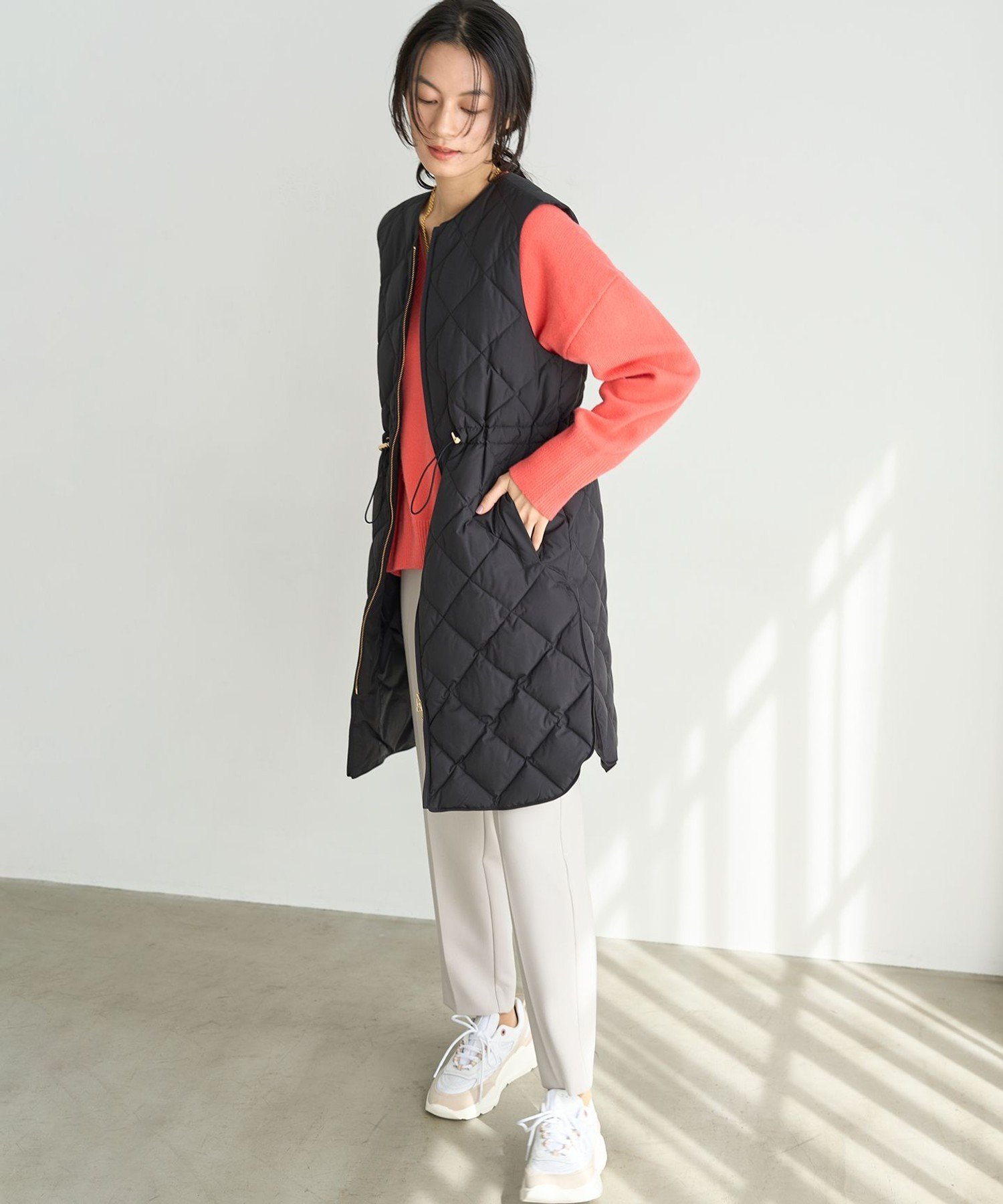 UNFILO｜【TAION×UNFILO 】キルティングダウン ジレ | Rakuten Fashion