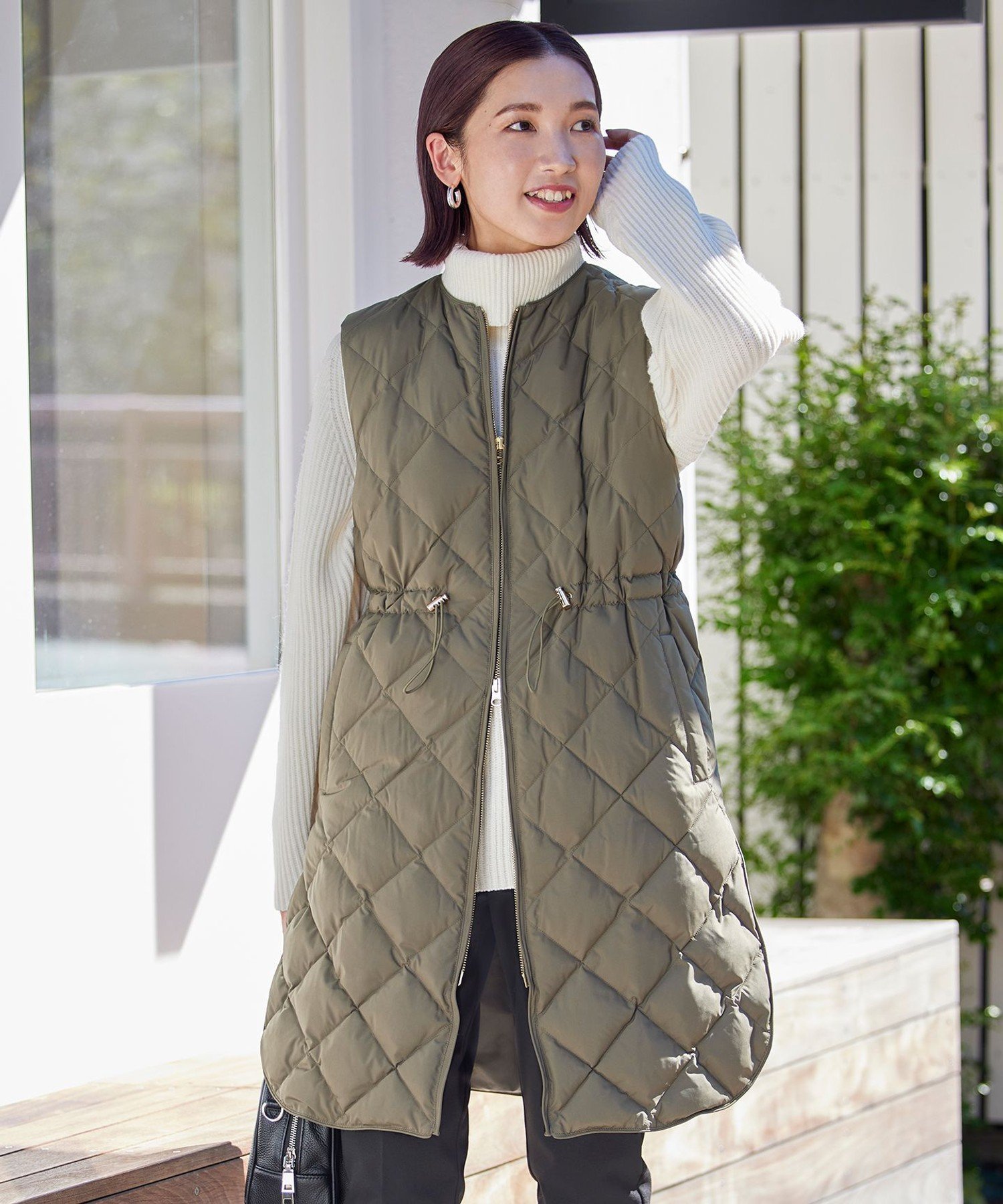 UNFILO｜【TAION×UNFILO 】キルティングダウン ジレ | Rakuten Fashion