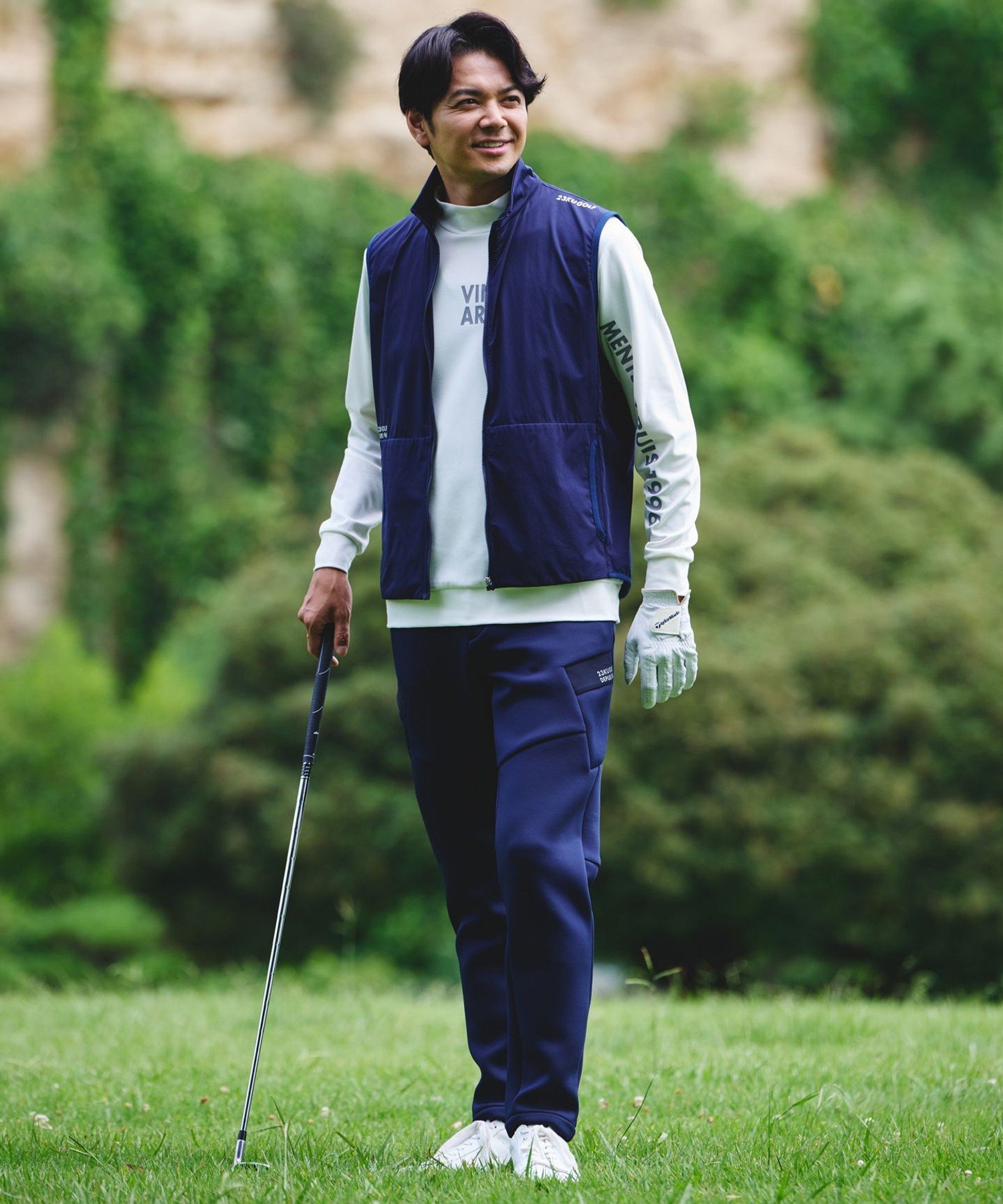 23区GOLF｜【MEN】【ストレッチ/撥水】ライトベスト 清涼感と機能性