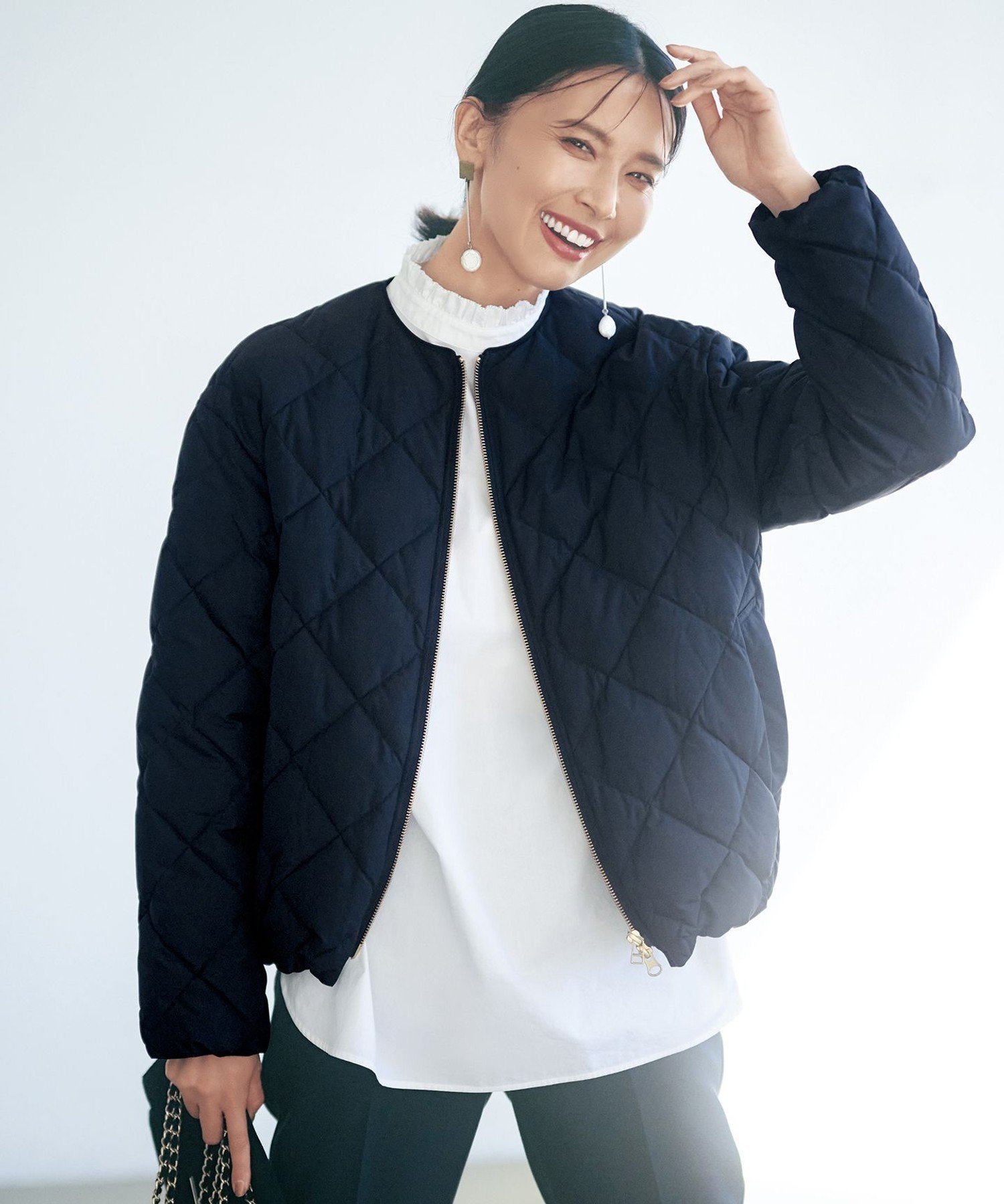 UNFILO｜【TAION×UNFILO】キルティングダウン ショート丈ブルゾン