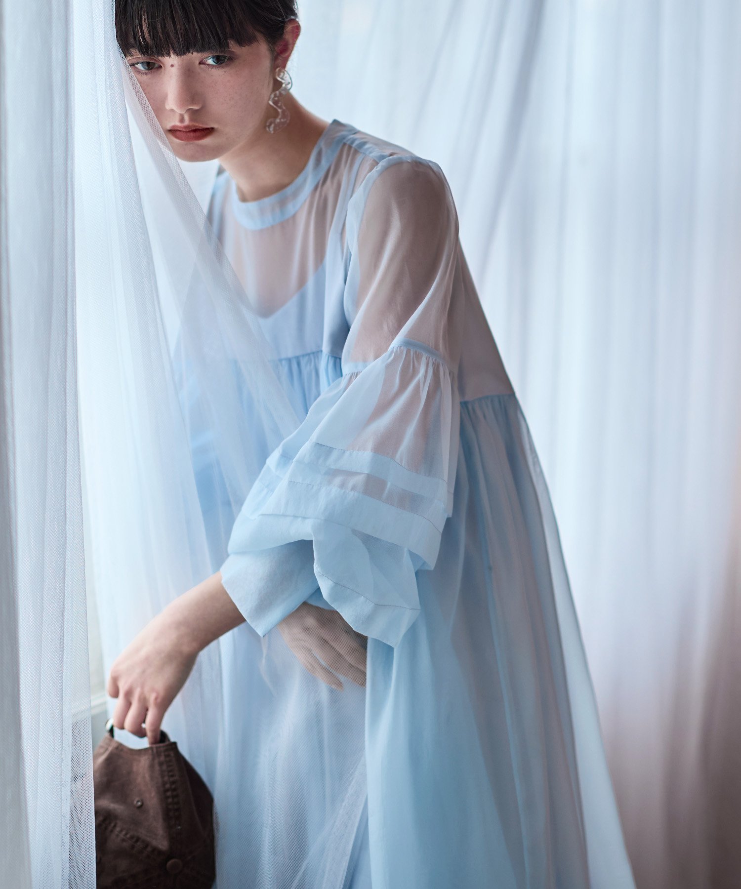 bflat｜ベビーコアシアーボリュームドレス | Rakuten Fashion(楽天