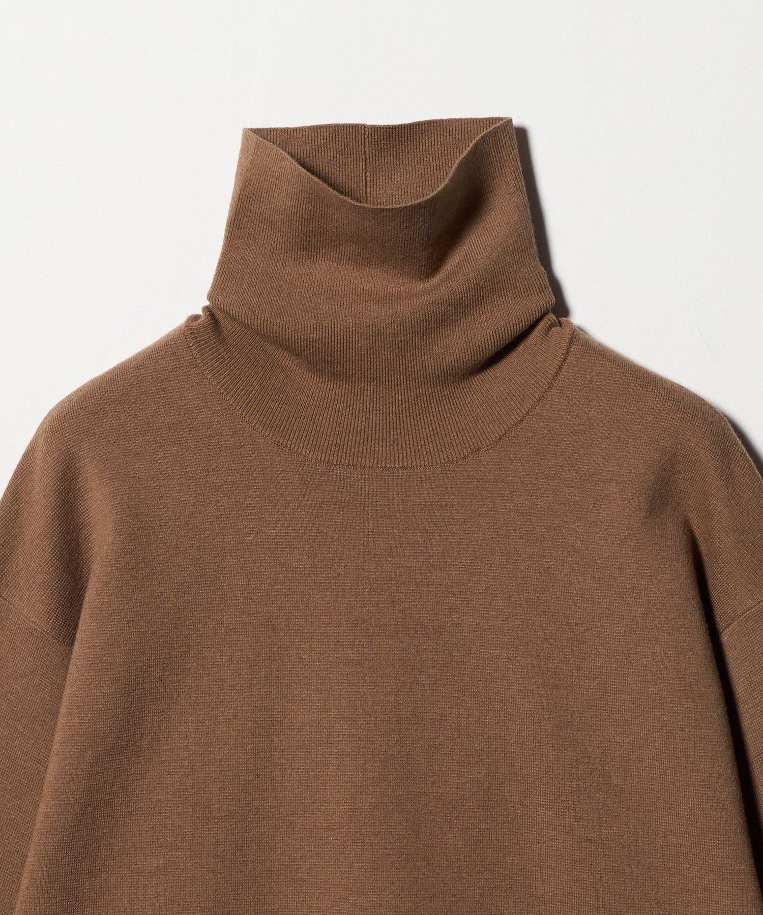 今期2025-26秋冬6（ROKU）コットンウールミラノリブタートルネックニット 6(ROKU)＞コットンウール ミラノリブ タートルネック ニット