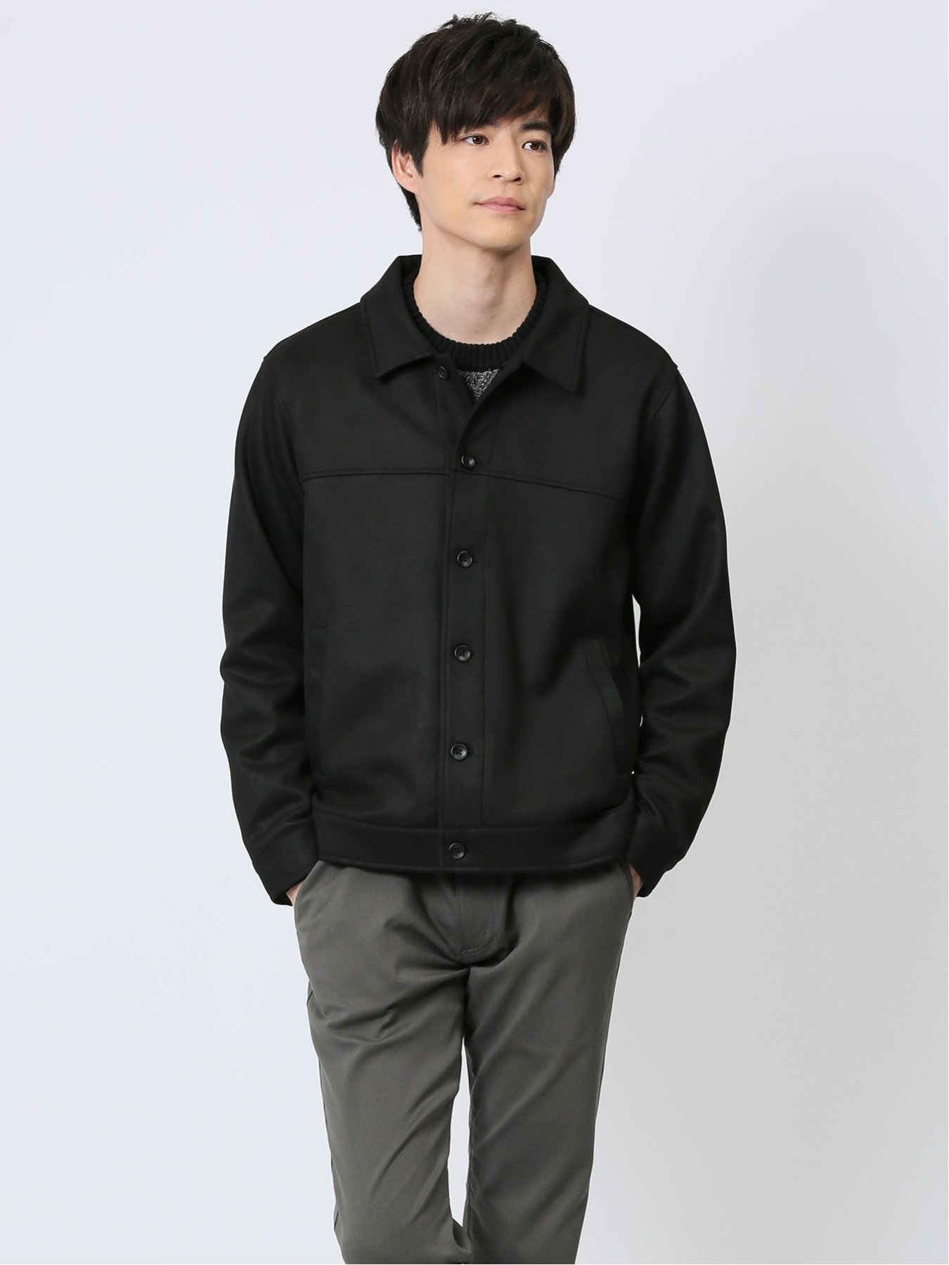 TAKA-Q｜カルゼポンチ トラッカージャケット | Rakuten Fashion(楽天