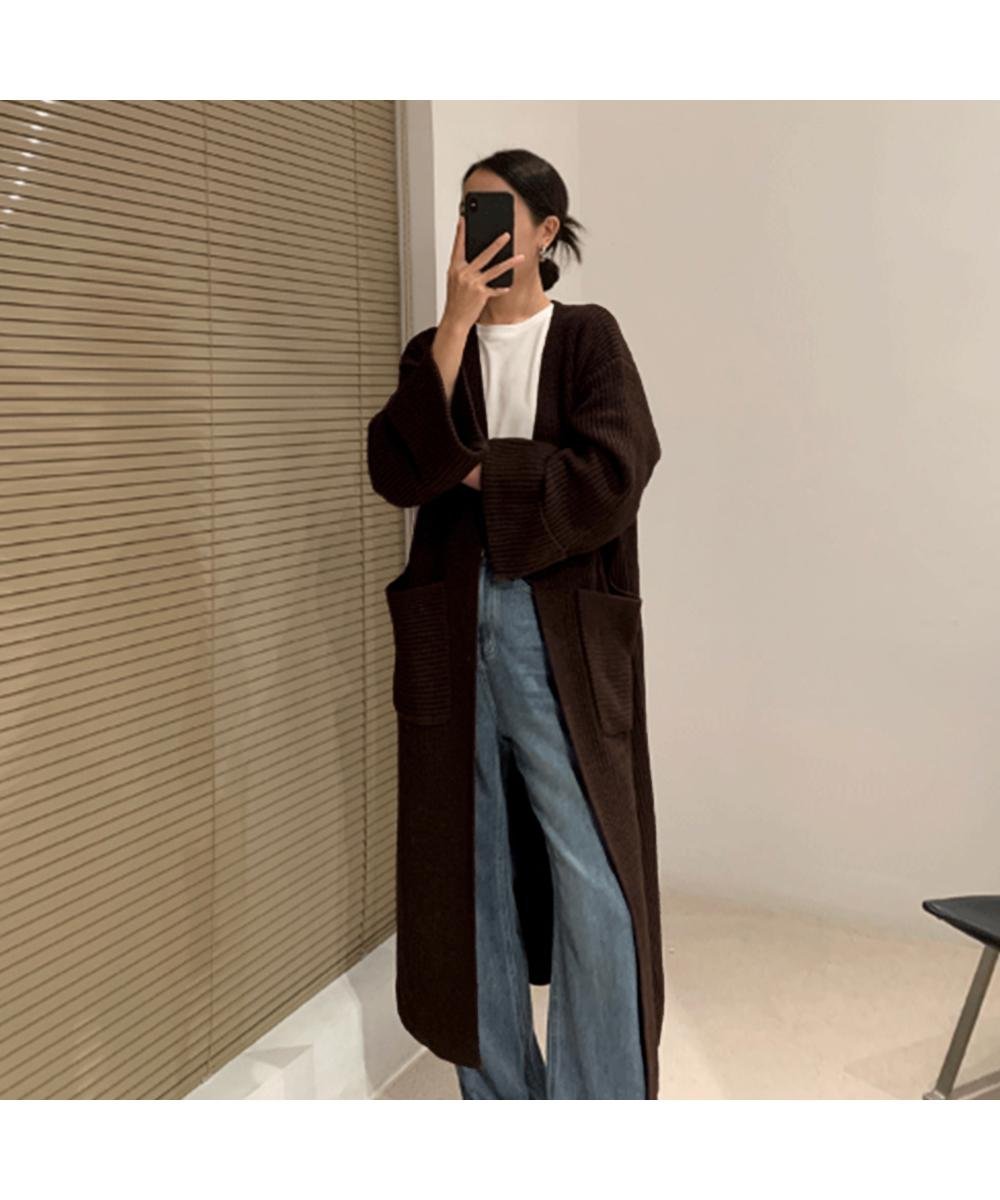 miniministore｜ロング ニットカーディガン レディース | Rakuten