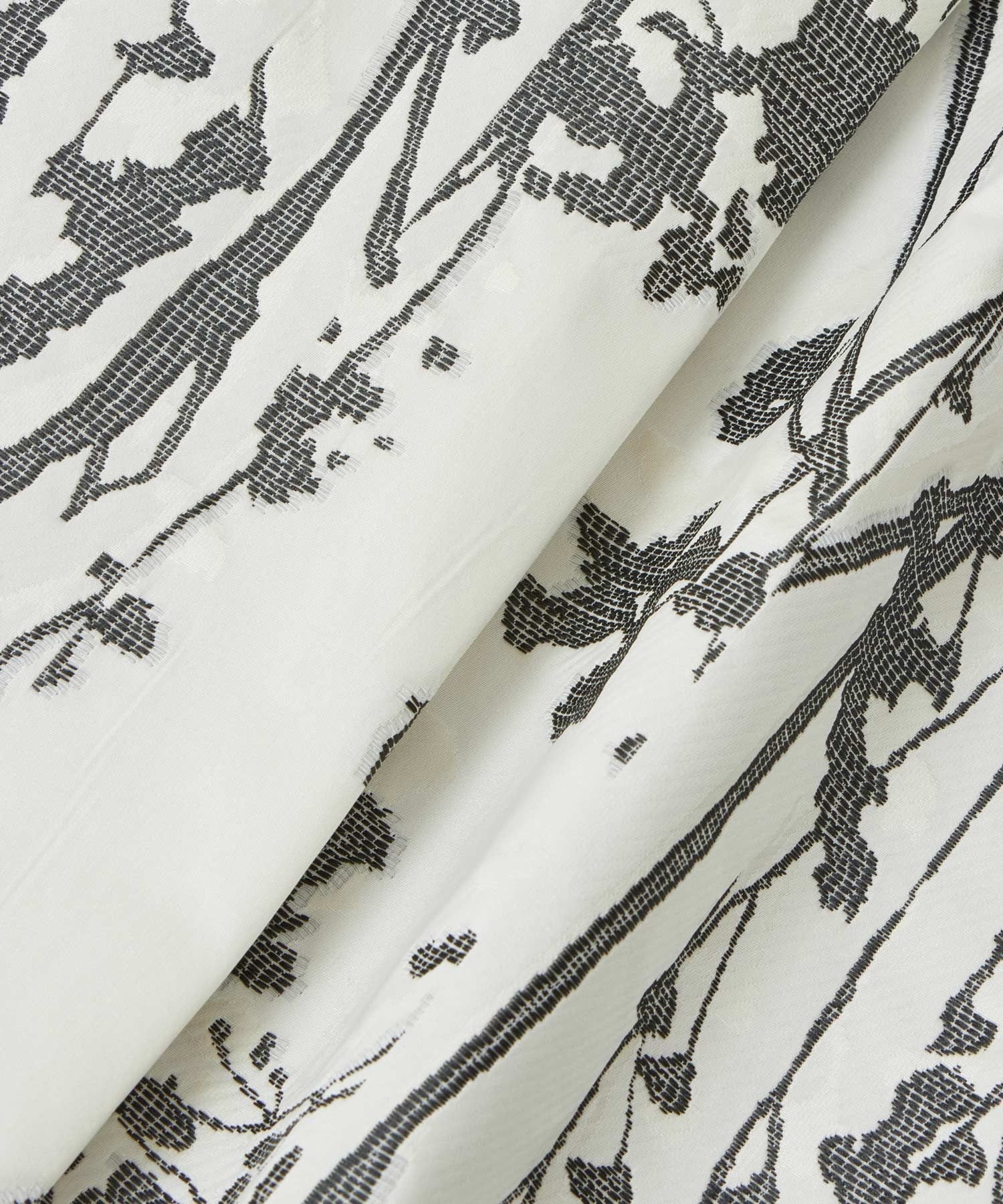 ANAYI｜シルエットフラワージャガードタックスカート | Rakuten