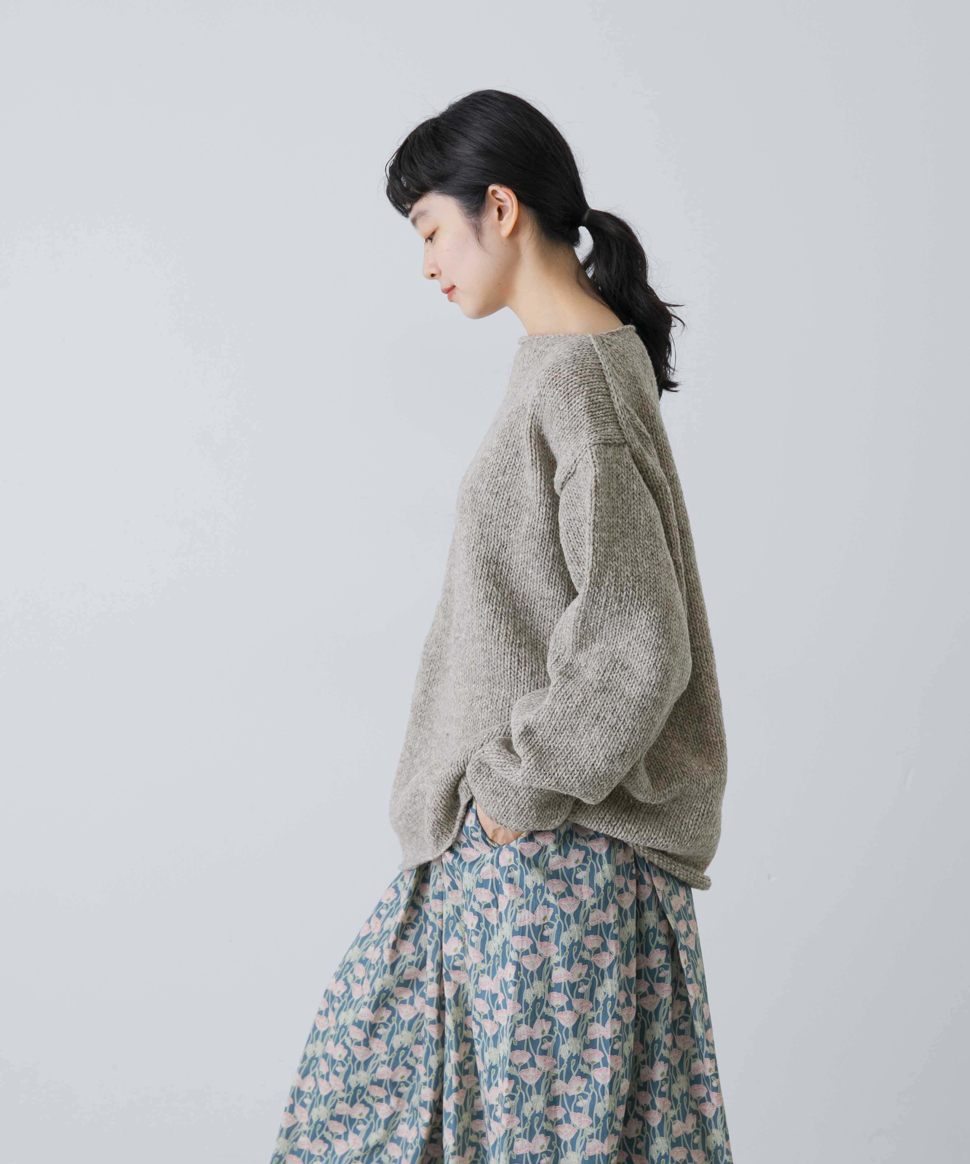 かぐれ｜『2サイズ展開』ペルーボートネックニット | Rakuten Fashion