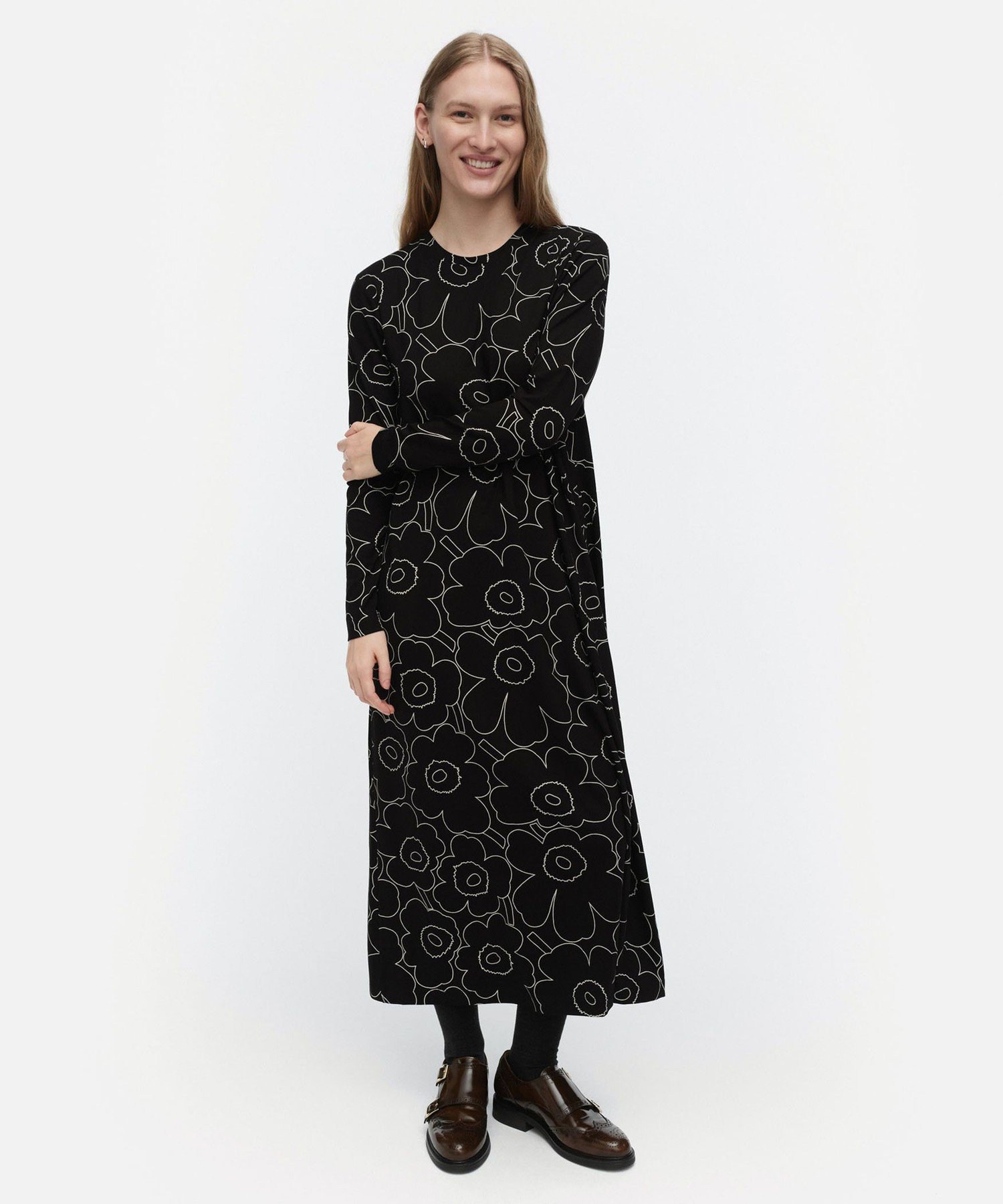 Marimekko｜Sh Kolmin Piirto Unikko ワンピース | Rakuten Fashion