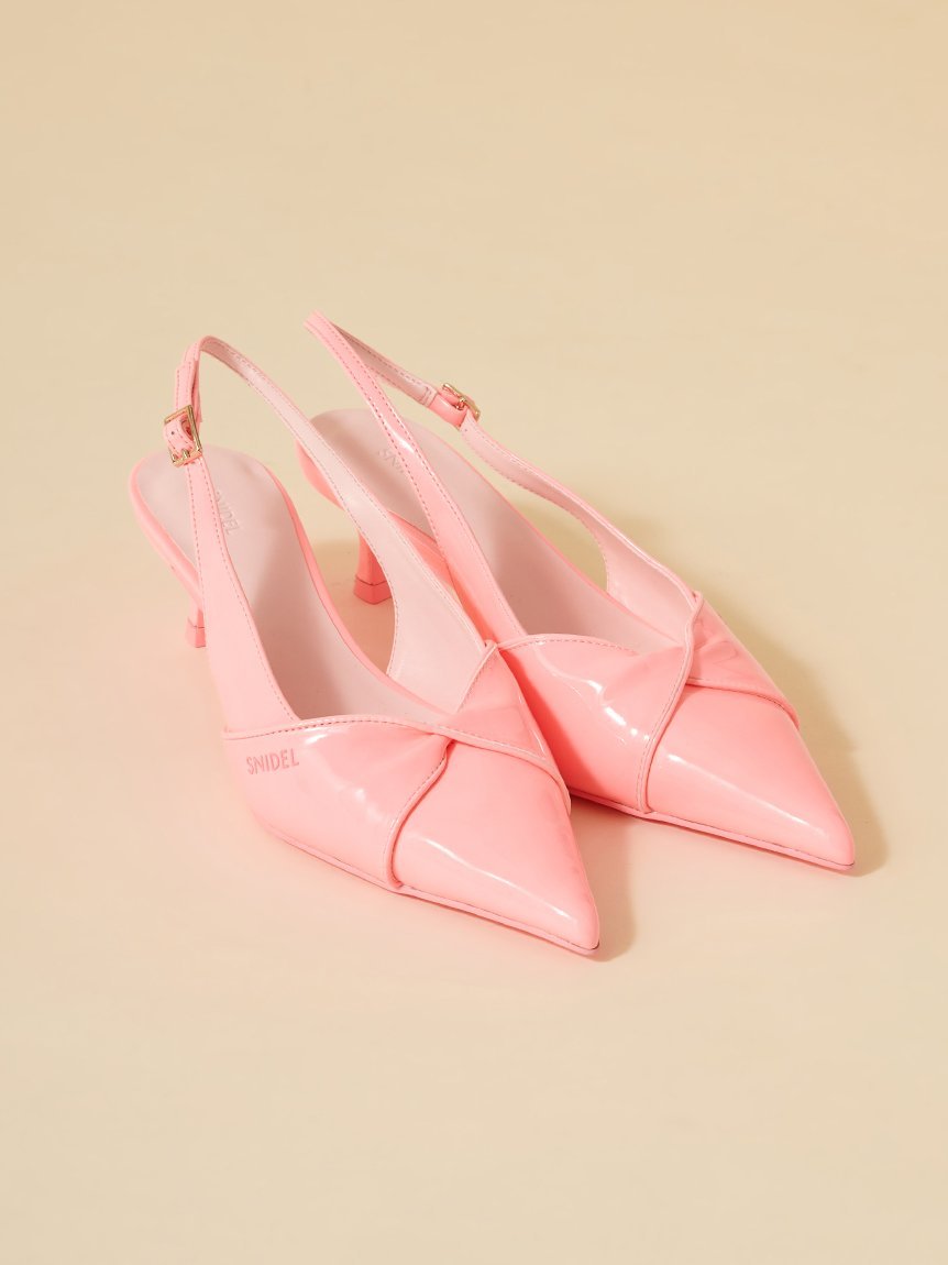 SNIDEL｜ツイストリボンパンプス | Rakuten Fashion(楽天ファッション
