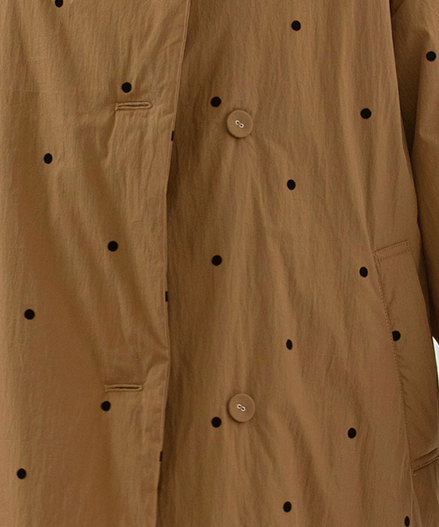 POU DOU DOU｜フロッキーpolka中綿3wayカラーコート | Rakuten Fashion