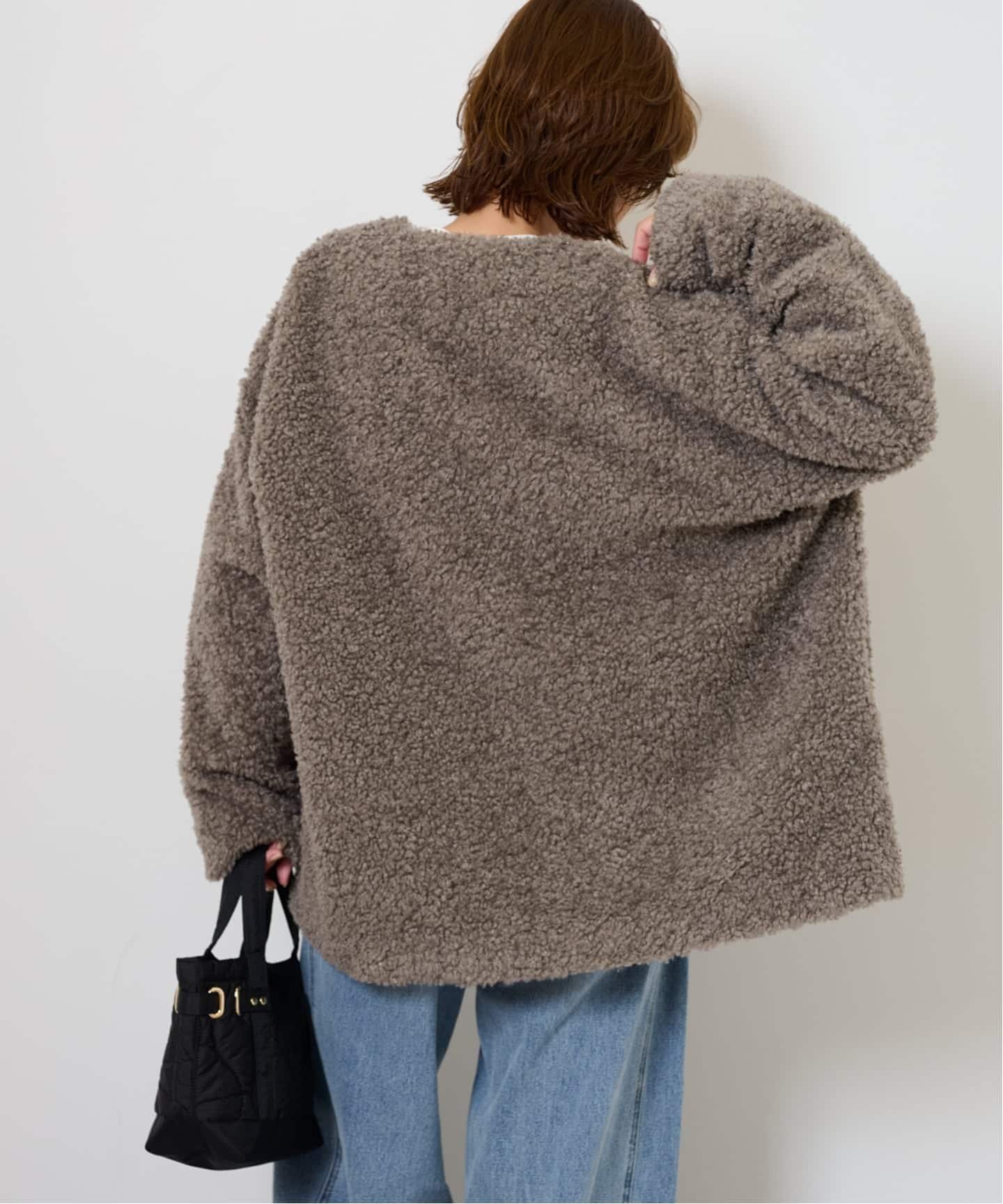 JOURNAL STANDARD relume｜《WEB限定追加2》ボアカラーレスジャケット