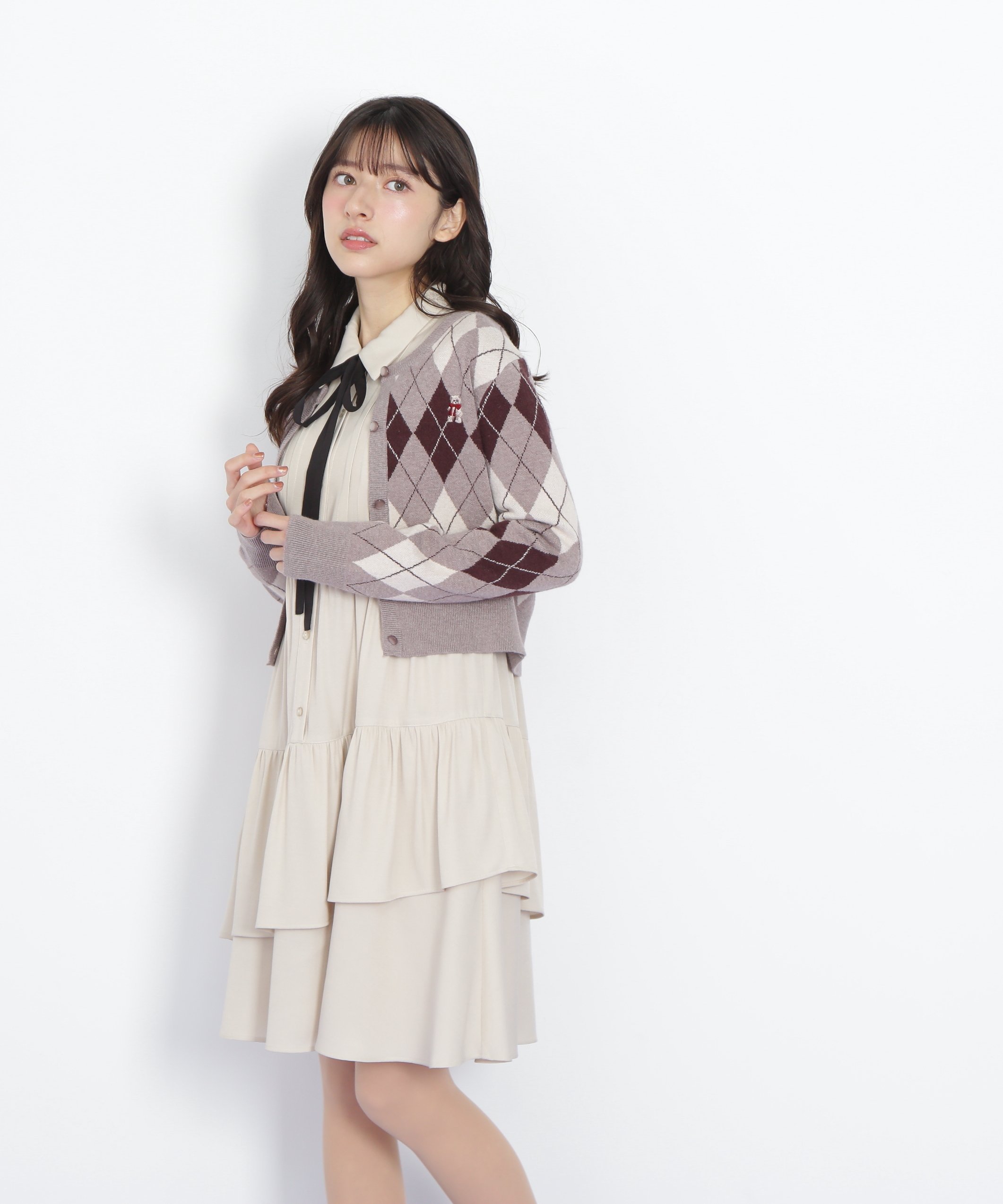 JILL by JILL STUART｜ティアードミニシャツワンピース | Rakuten