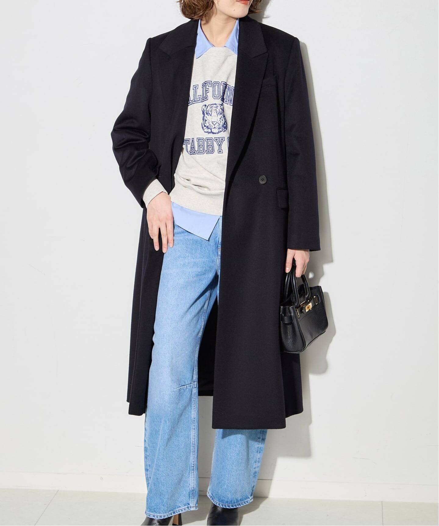 JOURNAL STANDARD L'ESSAGE｜カシミヤMIXウールチェスターコート