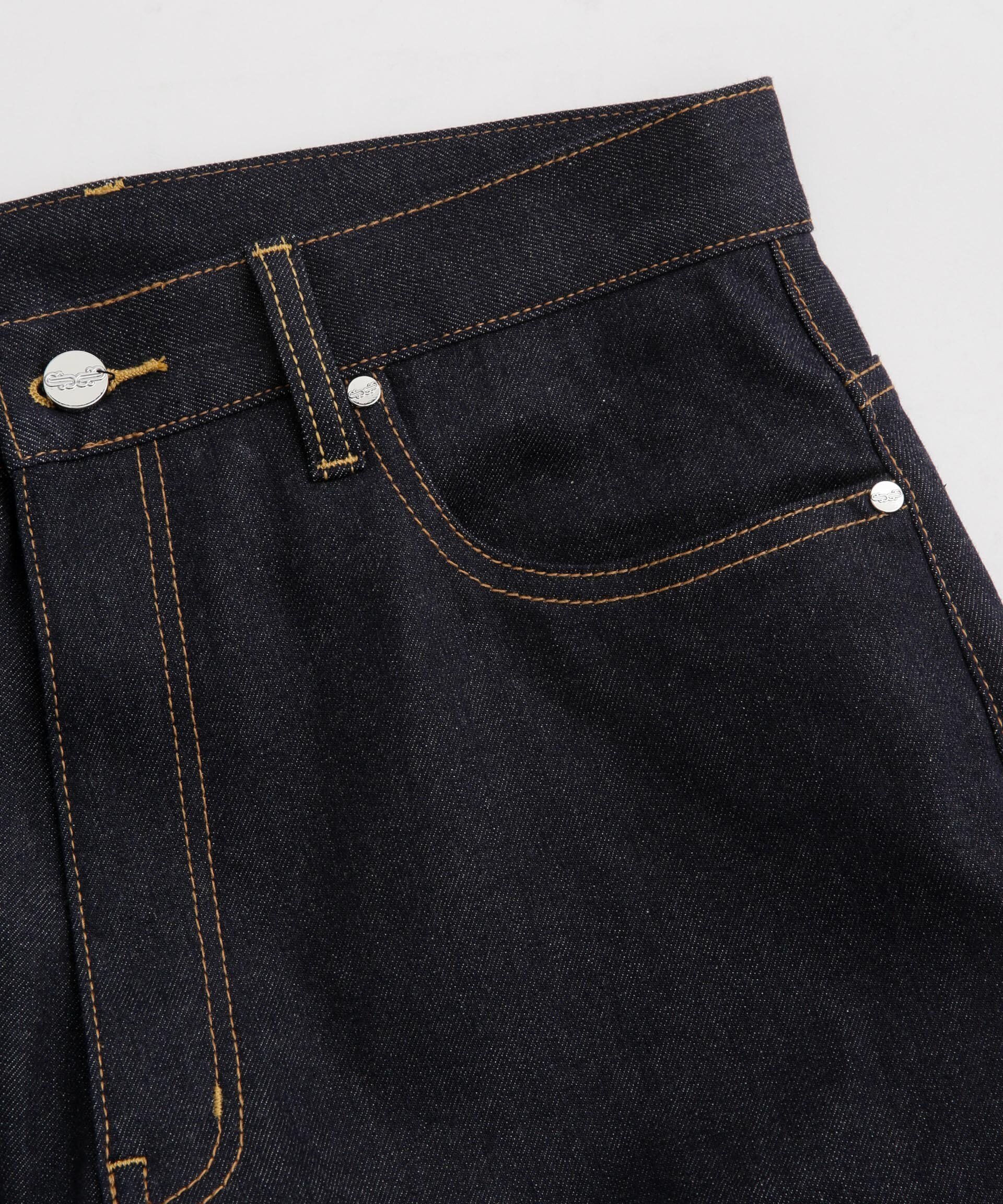 NoREMID リジットスーパーバギーデニム