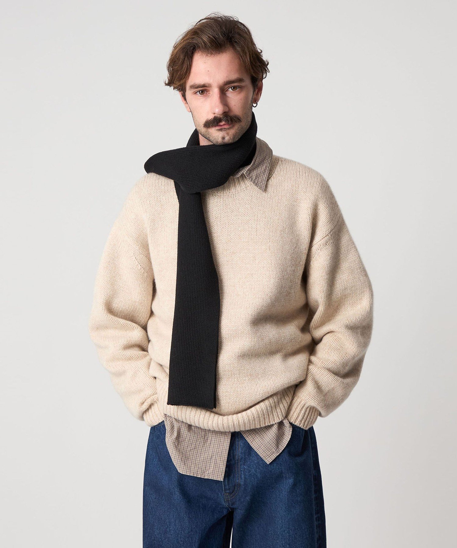 Steven Alan ハミルトンラムズウール Vネック カーディガン　M Steven Alan（スティーブンアラン）の「＜Steven Alan＞ ハミルトン