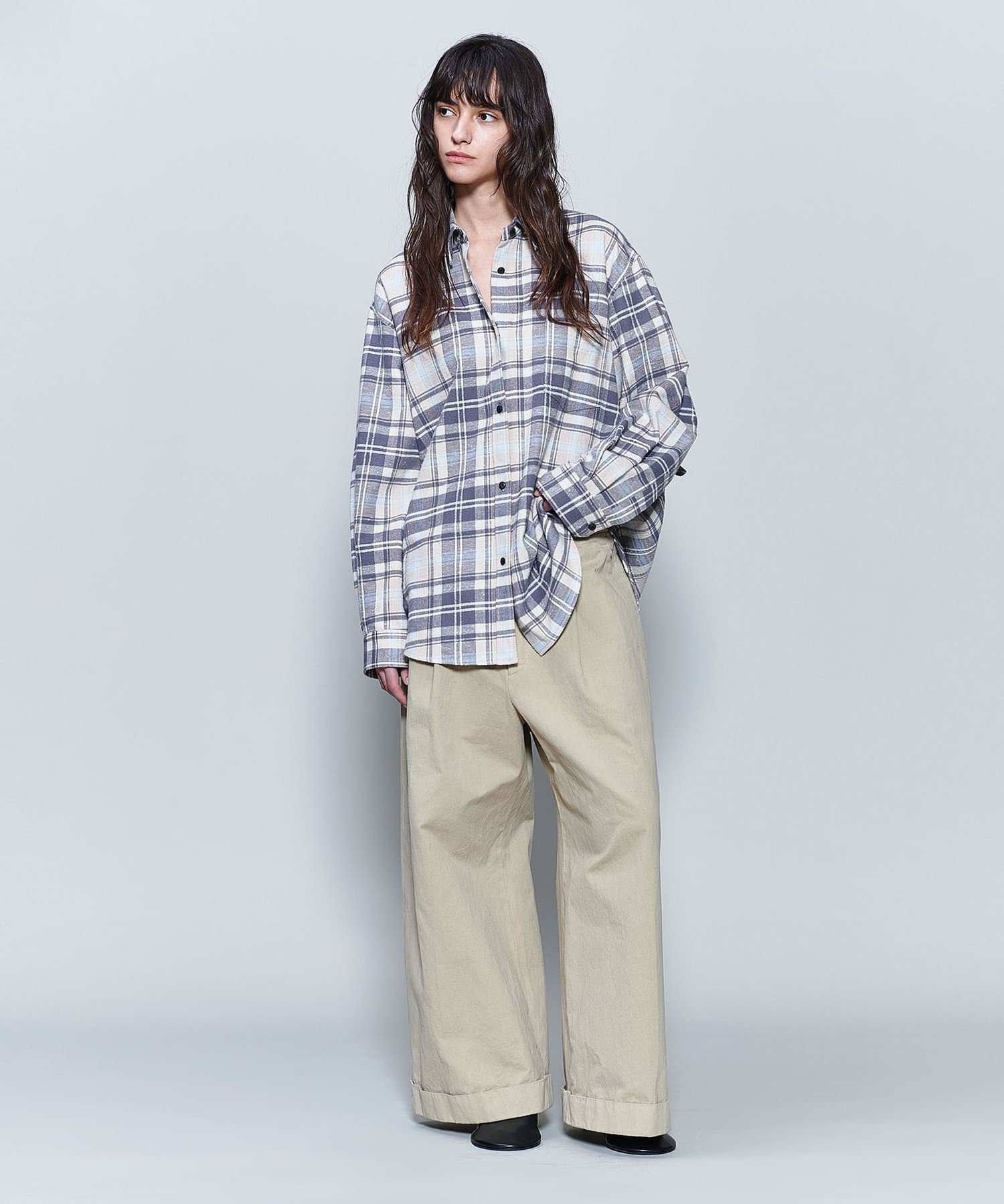 ＜6(ROKU)＞コットンチノワイドパンツ UNITED ARROWS LTD. OUTLET｜<6(ROKU)>コットン チノ パンツ | Rakuten