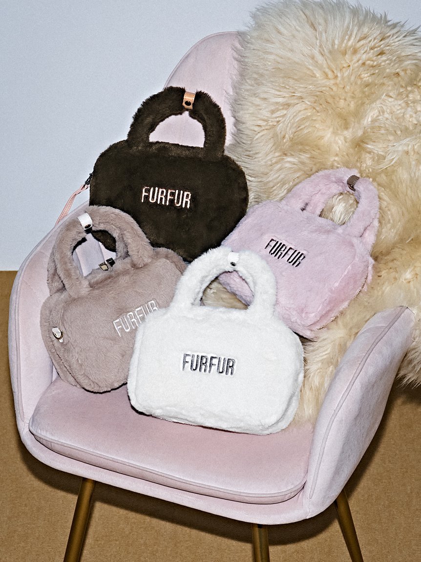 FURFUR｜【限定カラー】エコファースクエアボストンバッグ | Rakuten