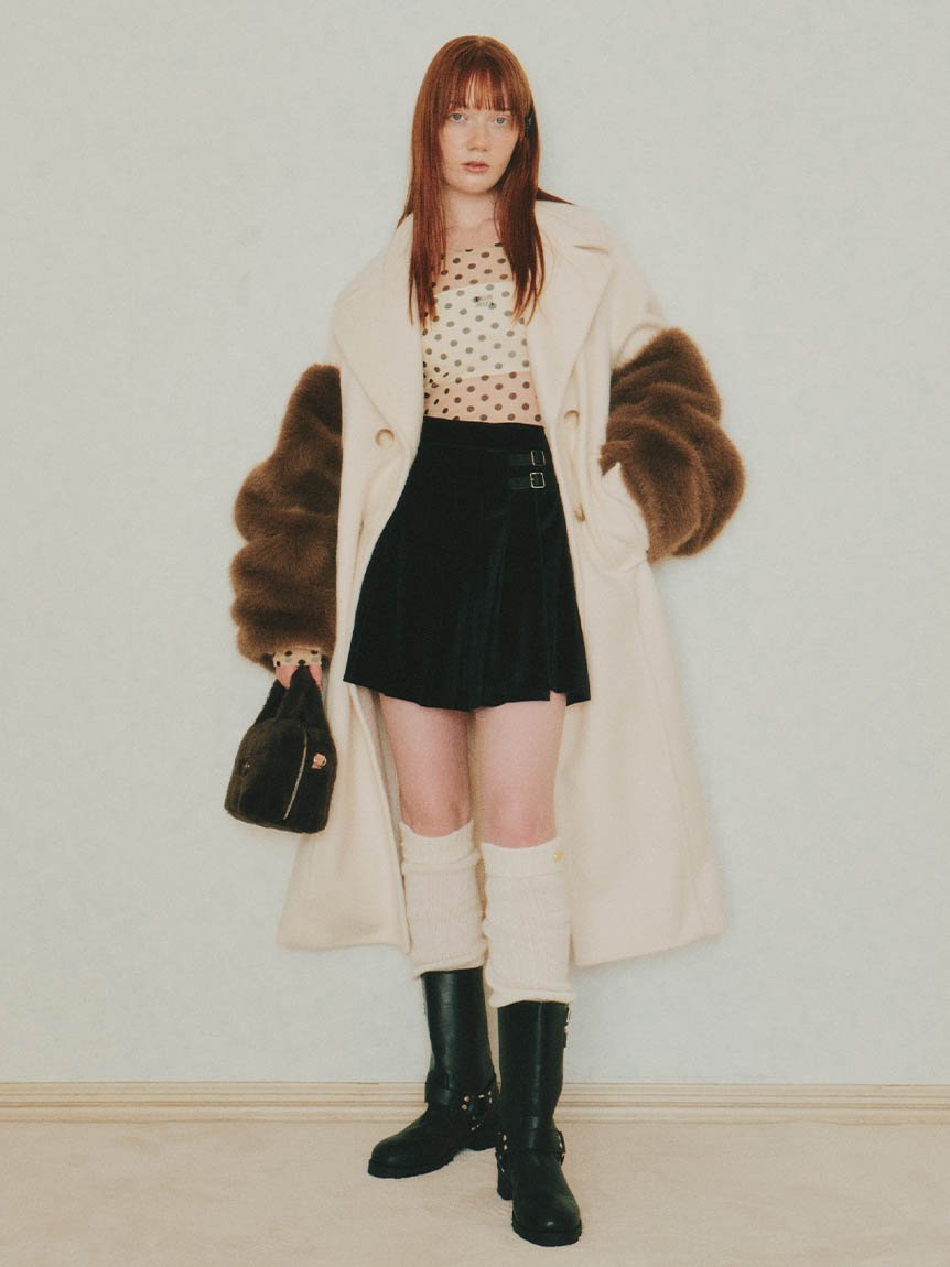 FURFUR｜【限定カラー】エコファースクエアボストンバッグ | Rakuten