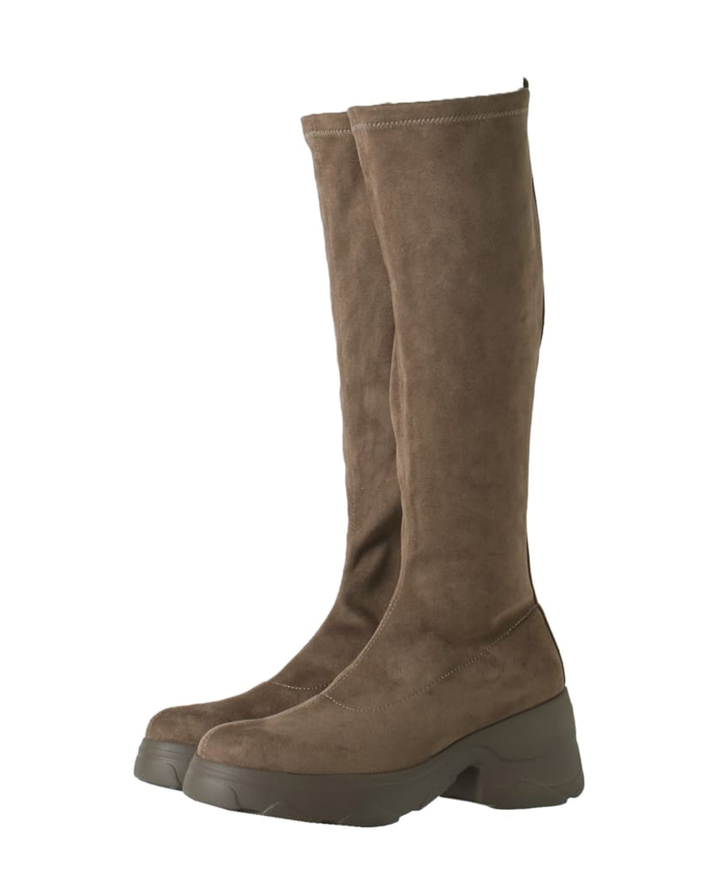 diana｜【軽量】厚底ストレッチロングブーツ | Rakuten Fashion(楽天