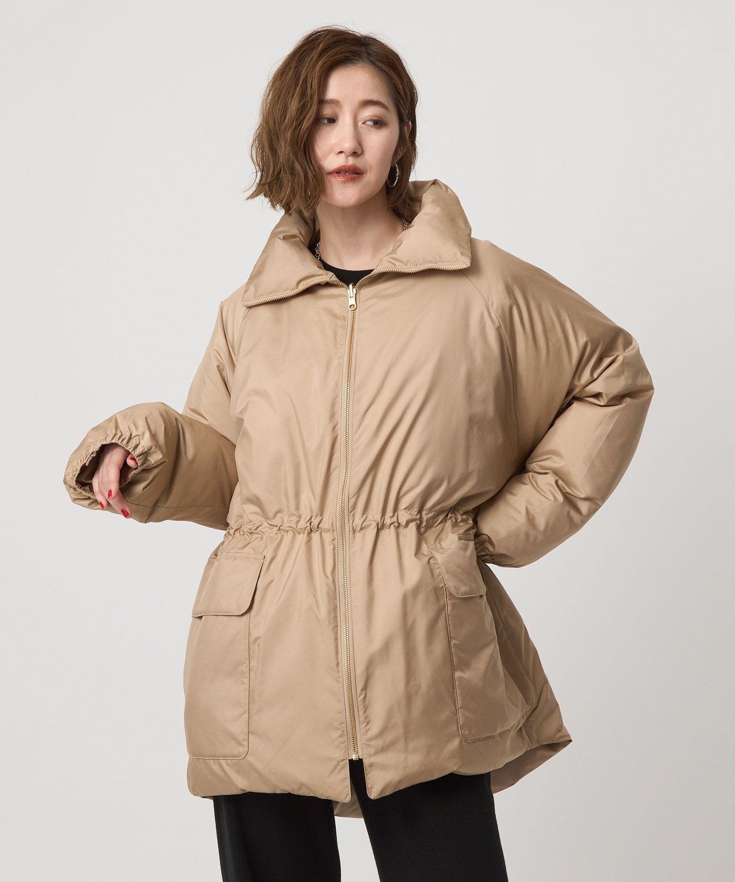 即日発送、conte ミリタリー リバーシブル ダウンジャケット UNITED ARROWS｜<conte>ミリタリー リバーシブル ダウンジャケット