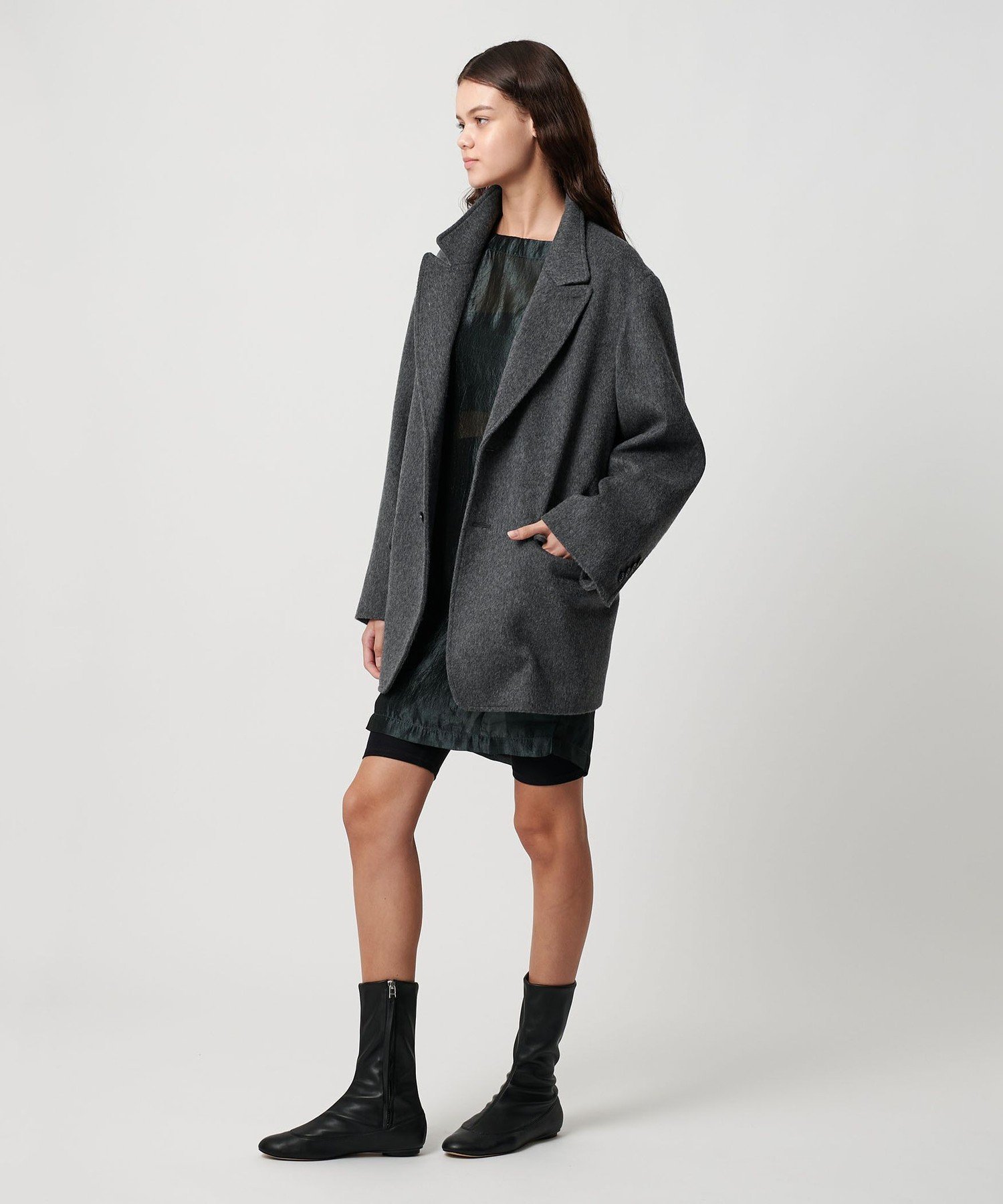 UNITED ARROWS ＜ATTISESSION＞ビーバー ジャケットコート BEAUTY&YOUTH UNITED ARROWS｜<ATTISESSION>ビーバー ビッグ コート