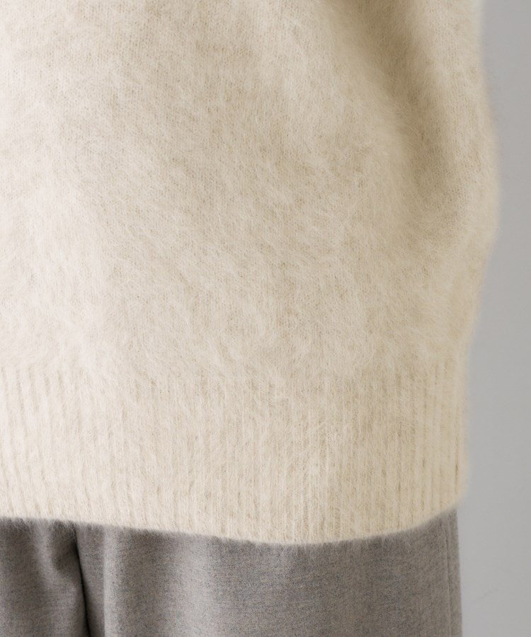 UNTITLED｜【大人な品格/ふわふわニット】フォックスカシミヤ コクーン