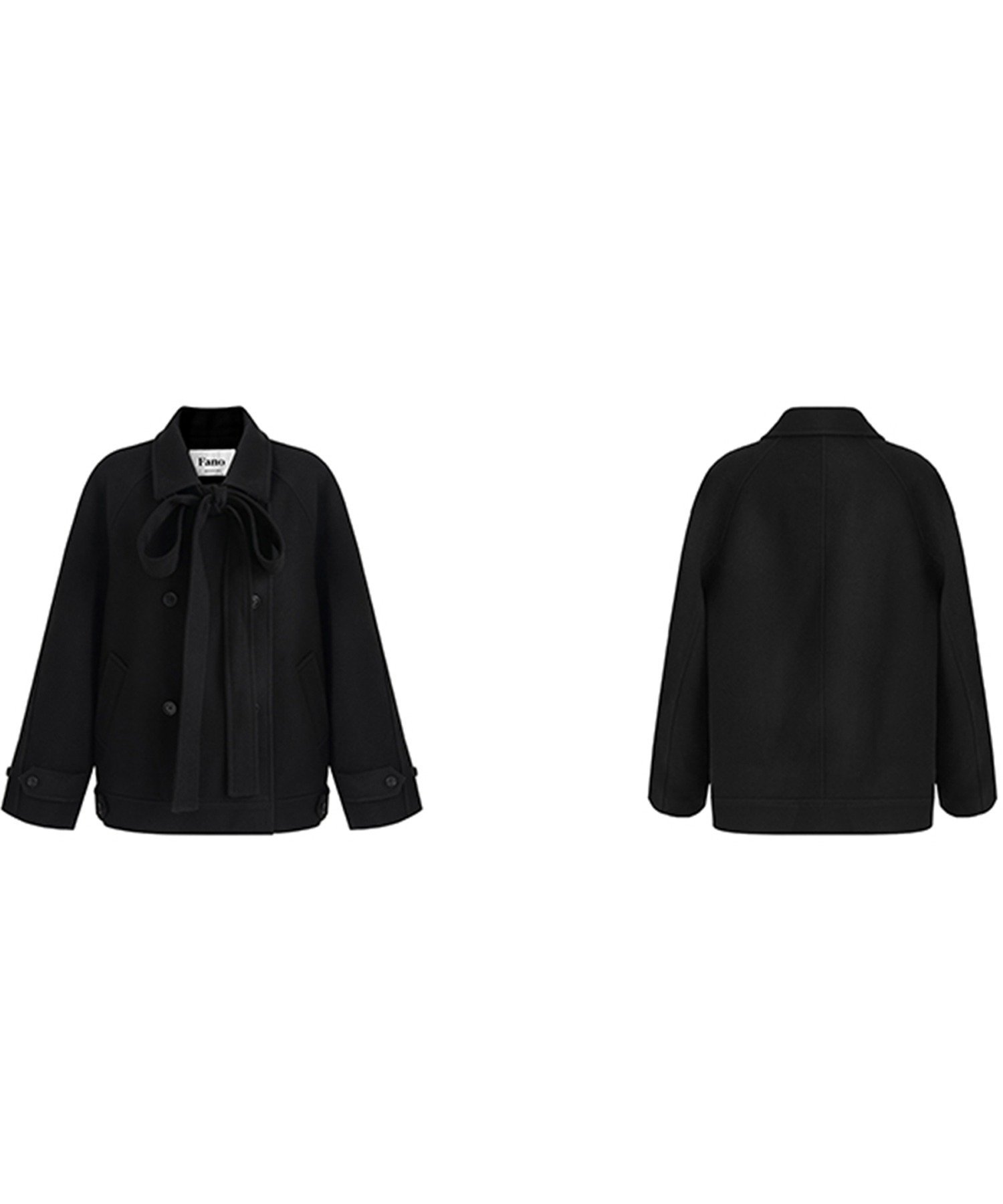 chuclla｜リボンタイ ショートコート FD24W268 Fano Studios | Rakuten