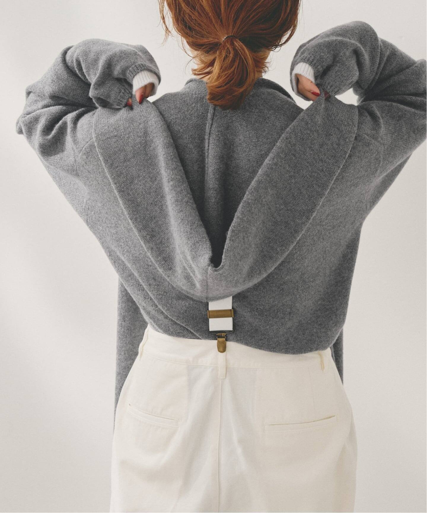 Spick & Span｜Higuchi*Sカシミヤ混フードマフラー | Rakuten Fashion