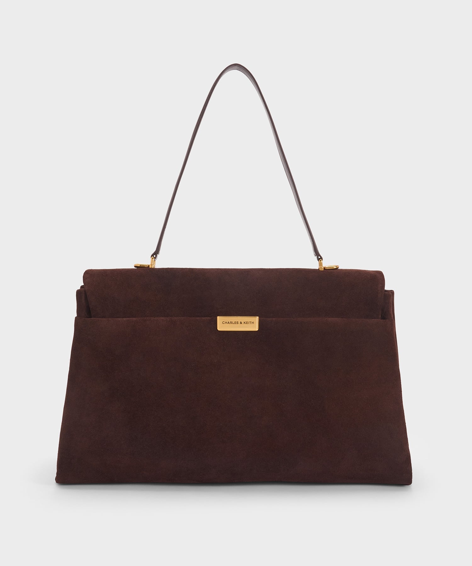 CHARLES & KEITH｜Kerry ケリー トップハンドルサッチェルバッグ